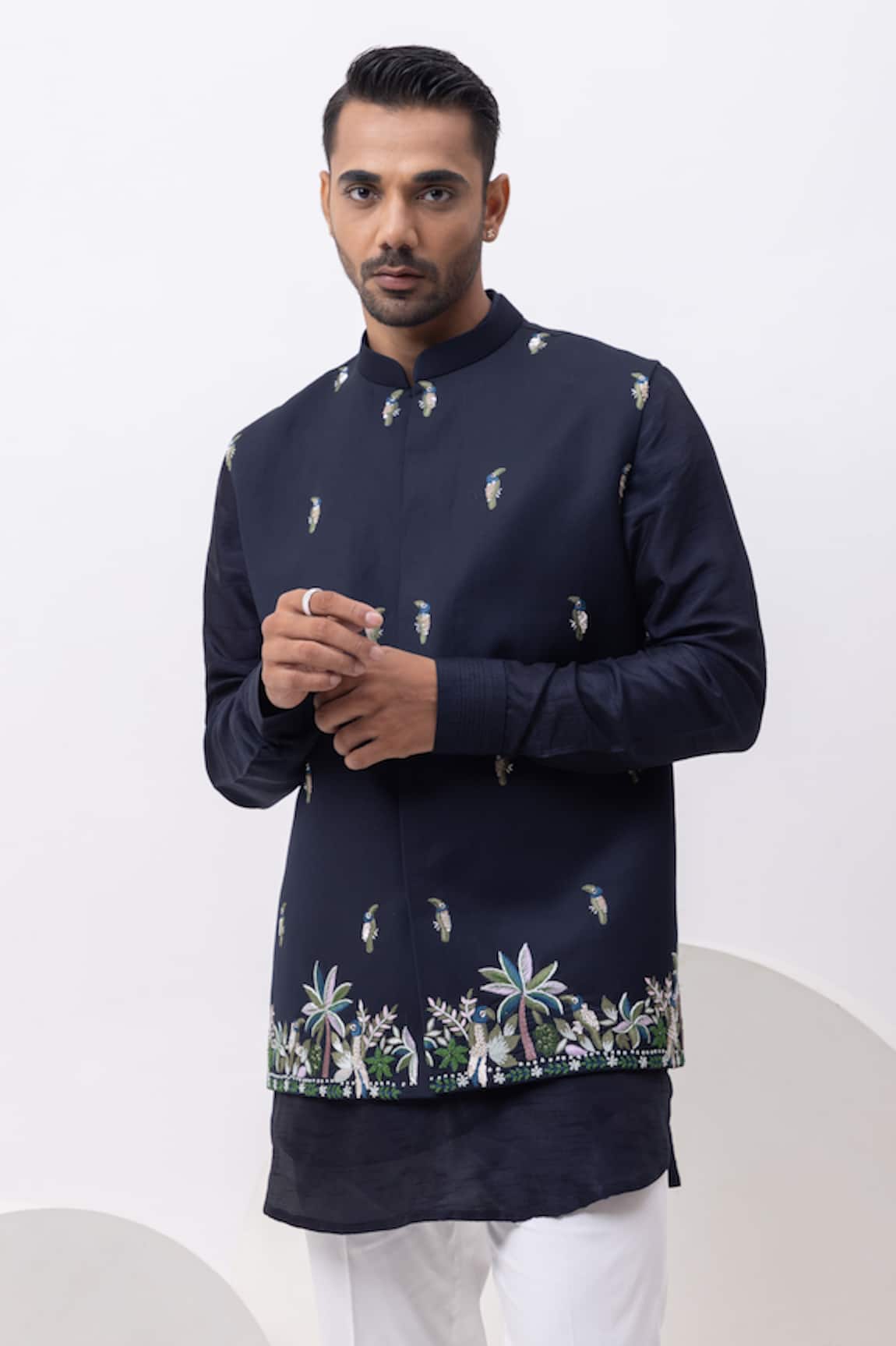 Kaka Calcutta Macow Nehru Jacket 