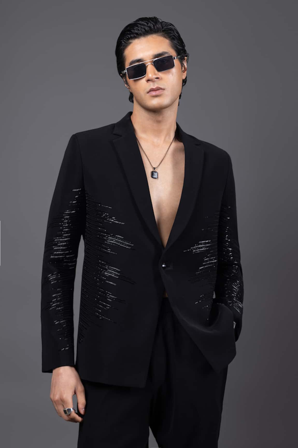 Kaka Calcutta Cracker Tuxedo & Pant Set 