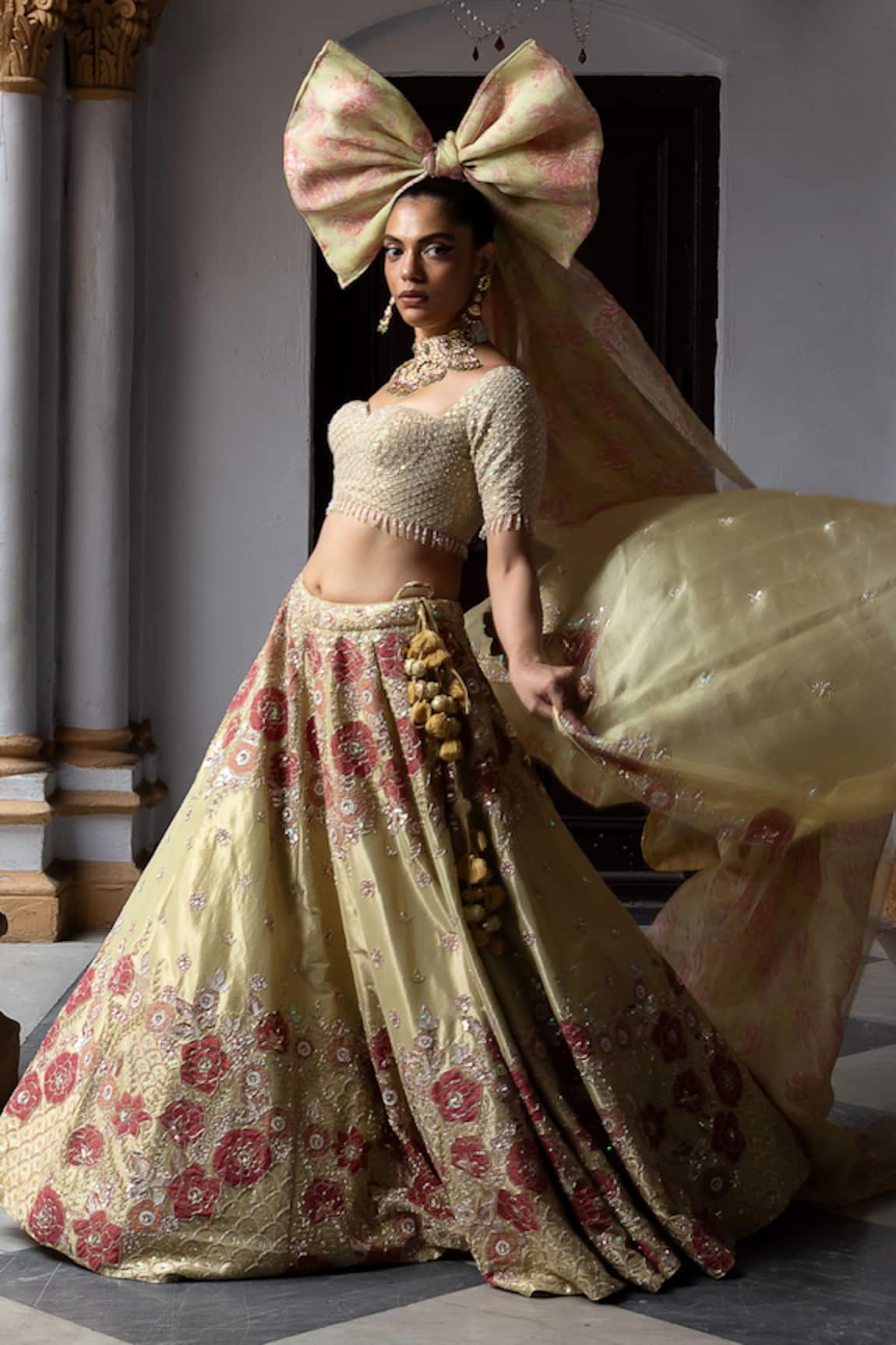 Aangan By Parul Radiant Majesty Lehenga Set
