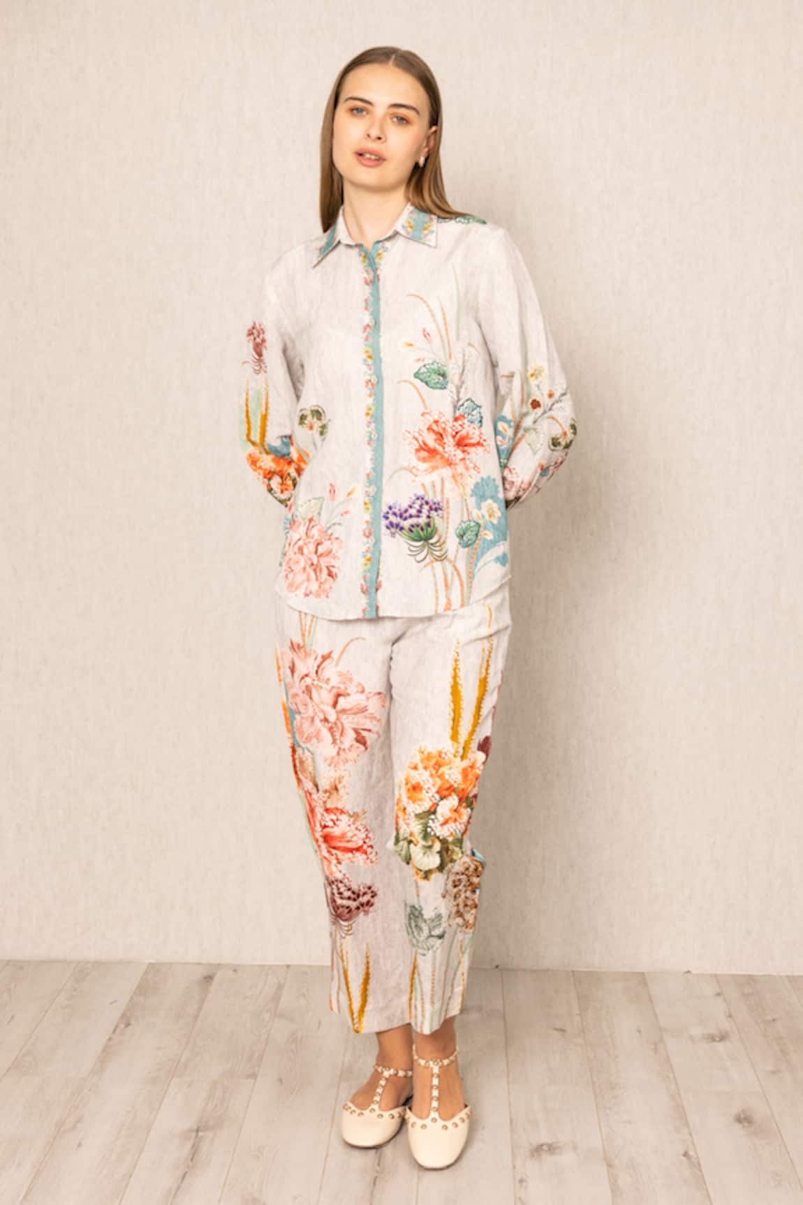 RANNA GILL Bora Buttondown Shirt & Pants 