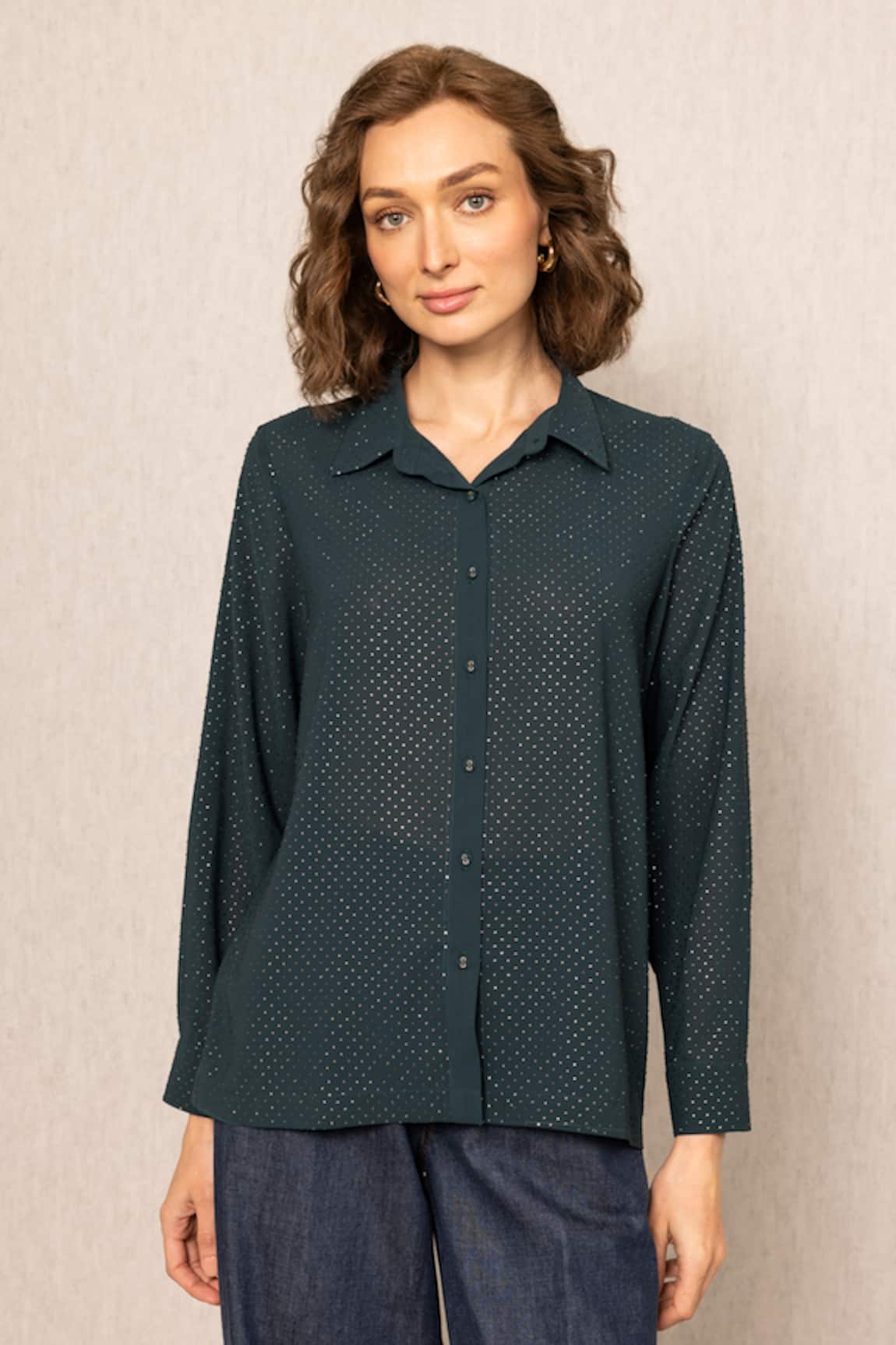 RANNA GILL Bern Buttondown Shirt 