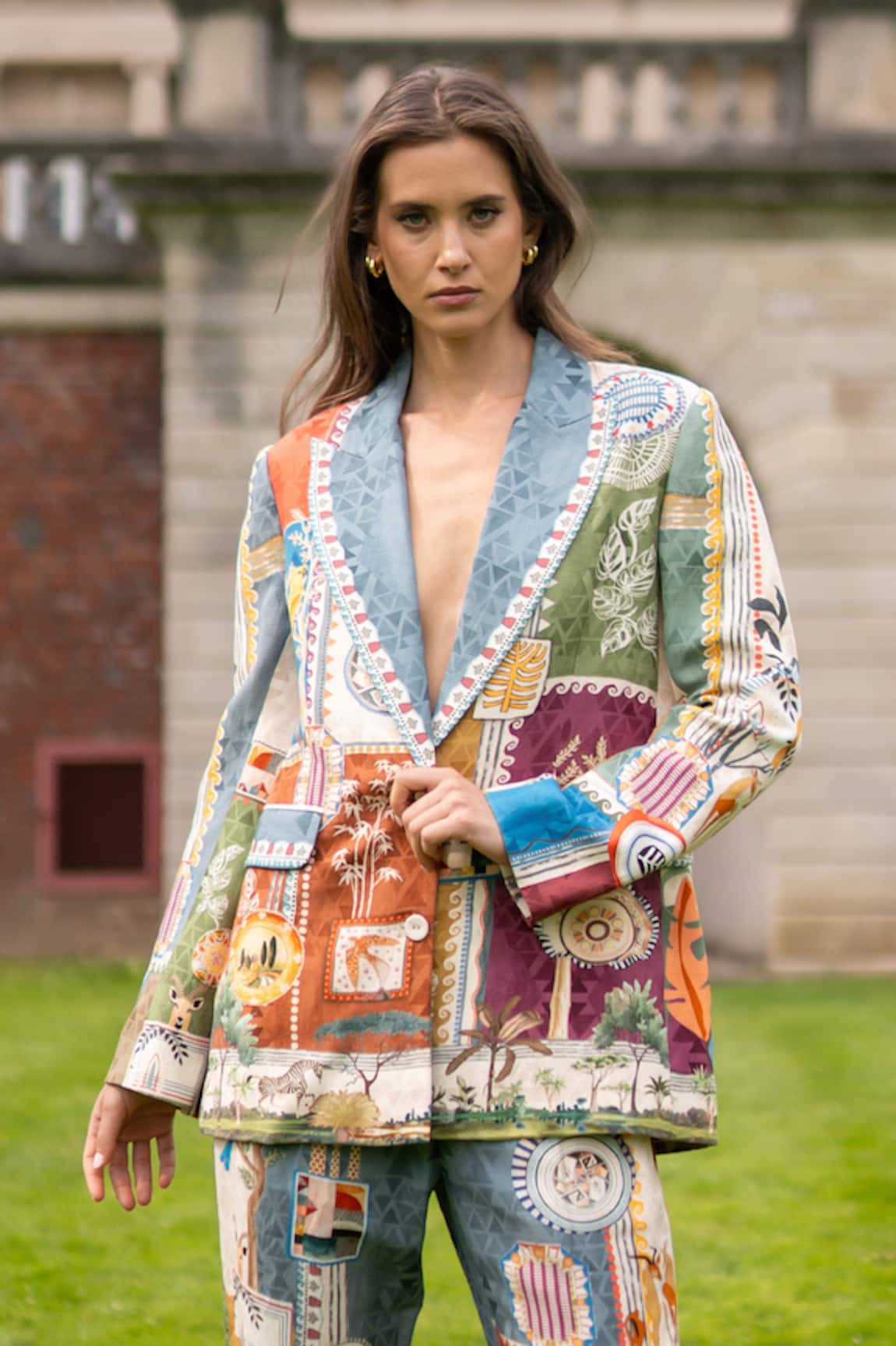 RANNA GILL Kiro Oversized Jacket 
