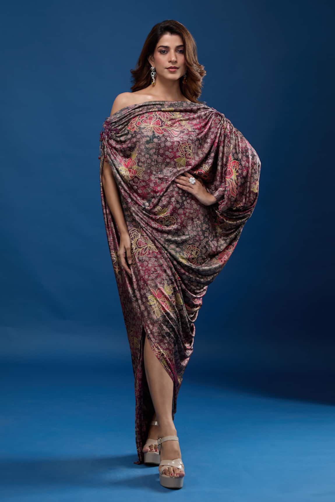 Tarun Tahiliani Floral Pattern Dress 