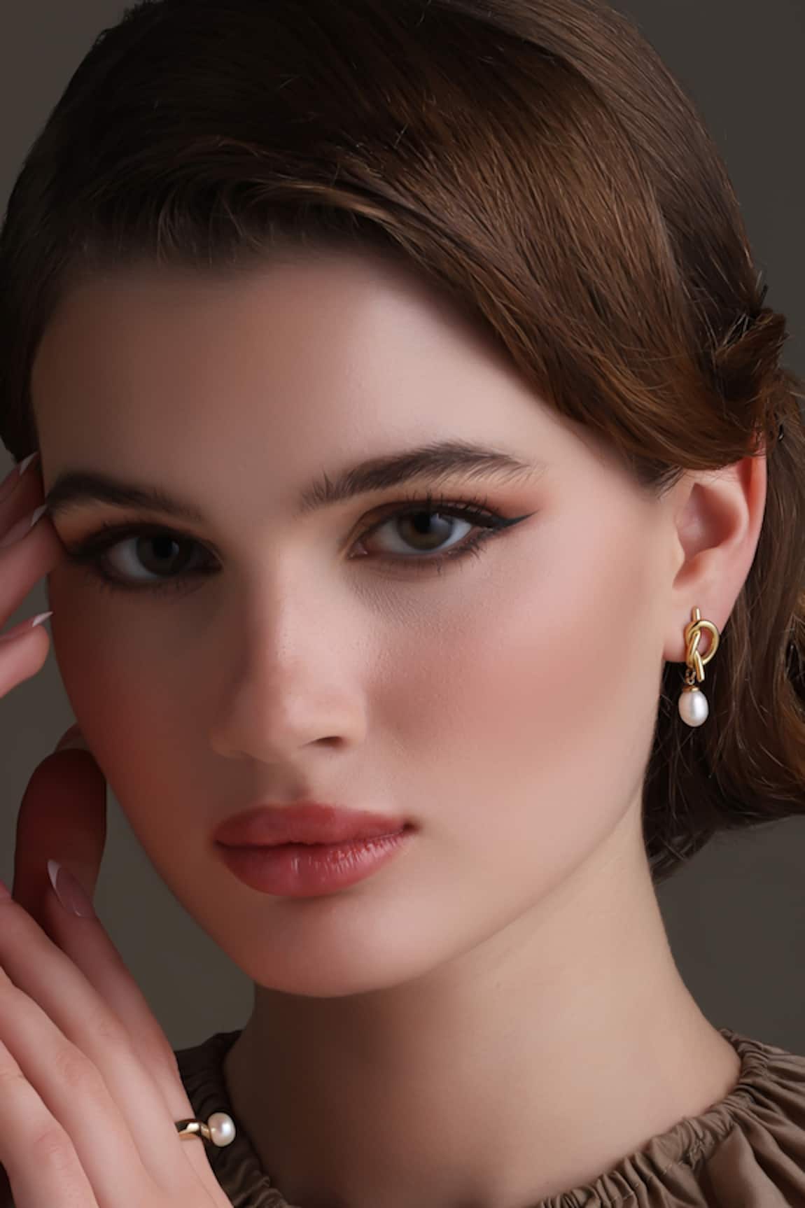 Dusala Knot Sophistication Earrings 