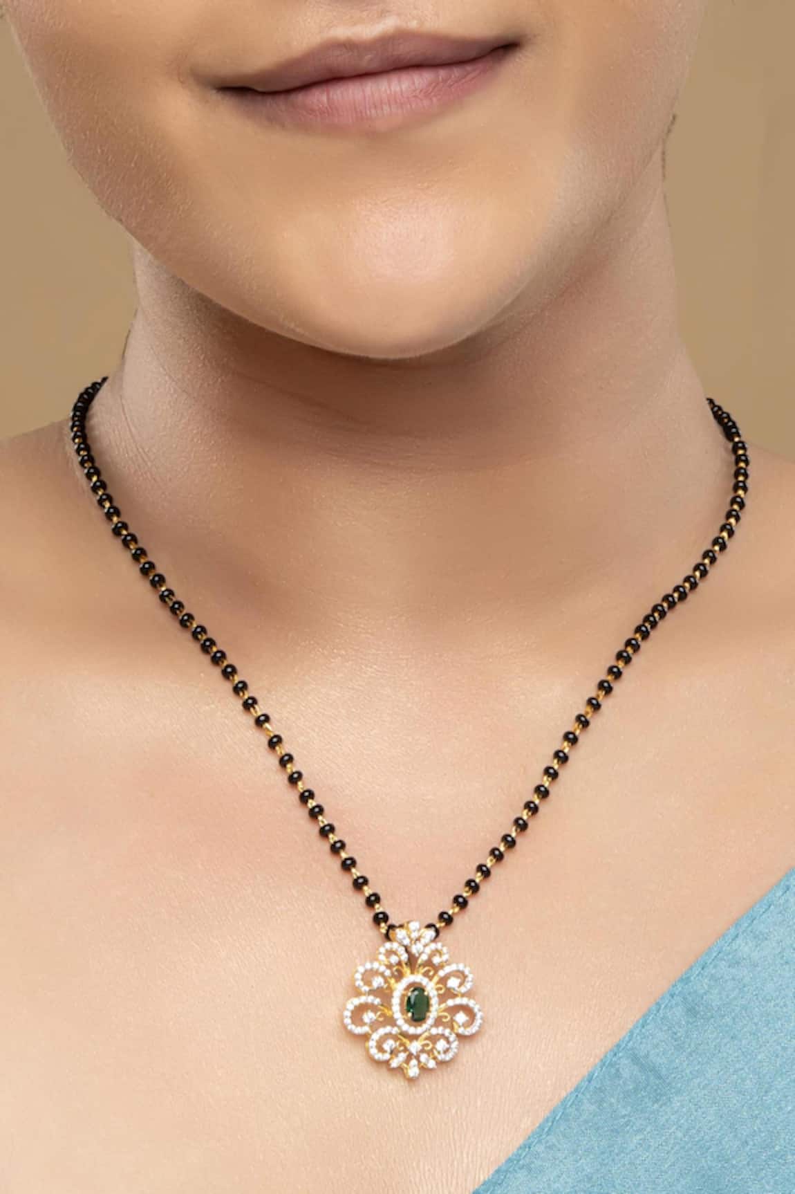 Sica Jewellery 925 Silver kutaja Mangalsutra 
