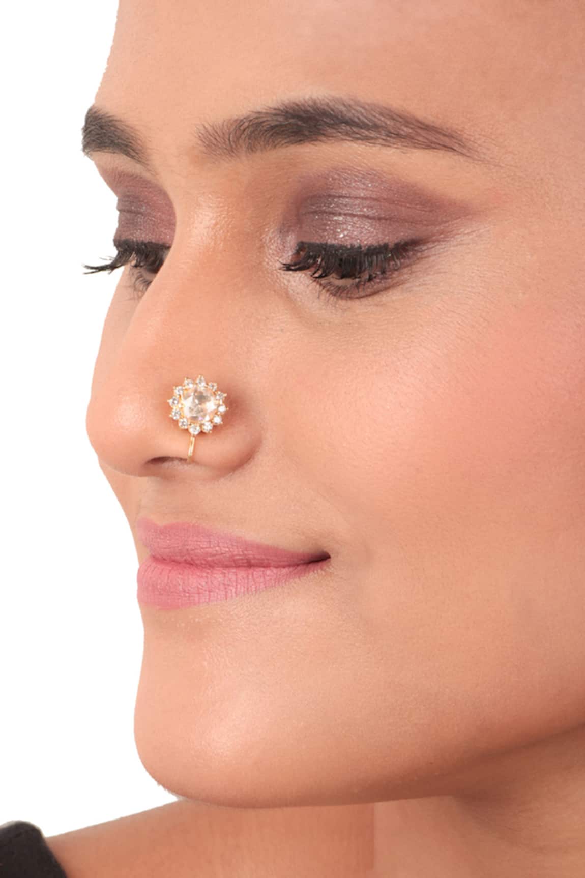 Sica Jewellery 925 Silver Polki Nosepin 