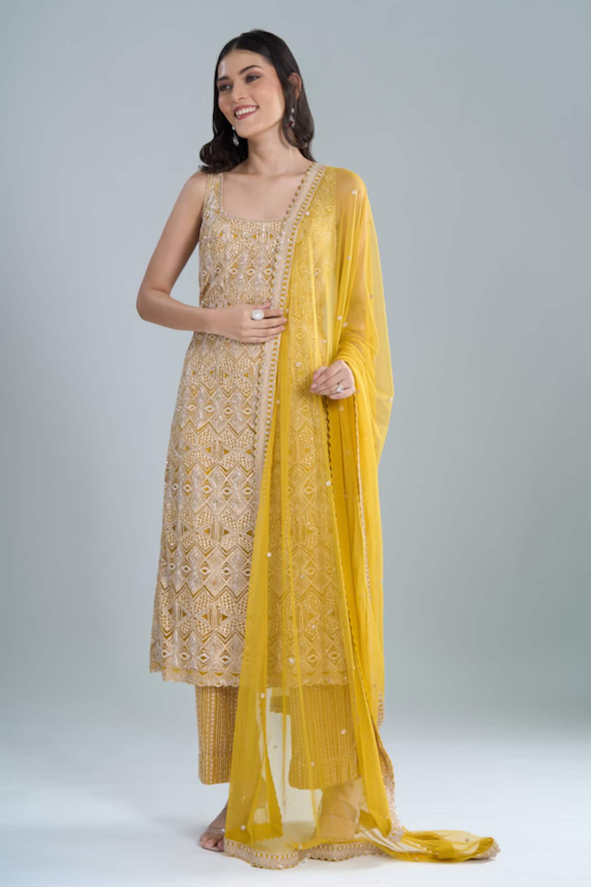 Ritika Mirchandani Agatha Embroidered Kurta Set 