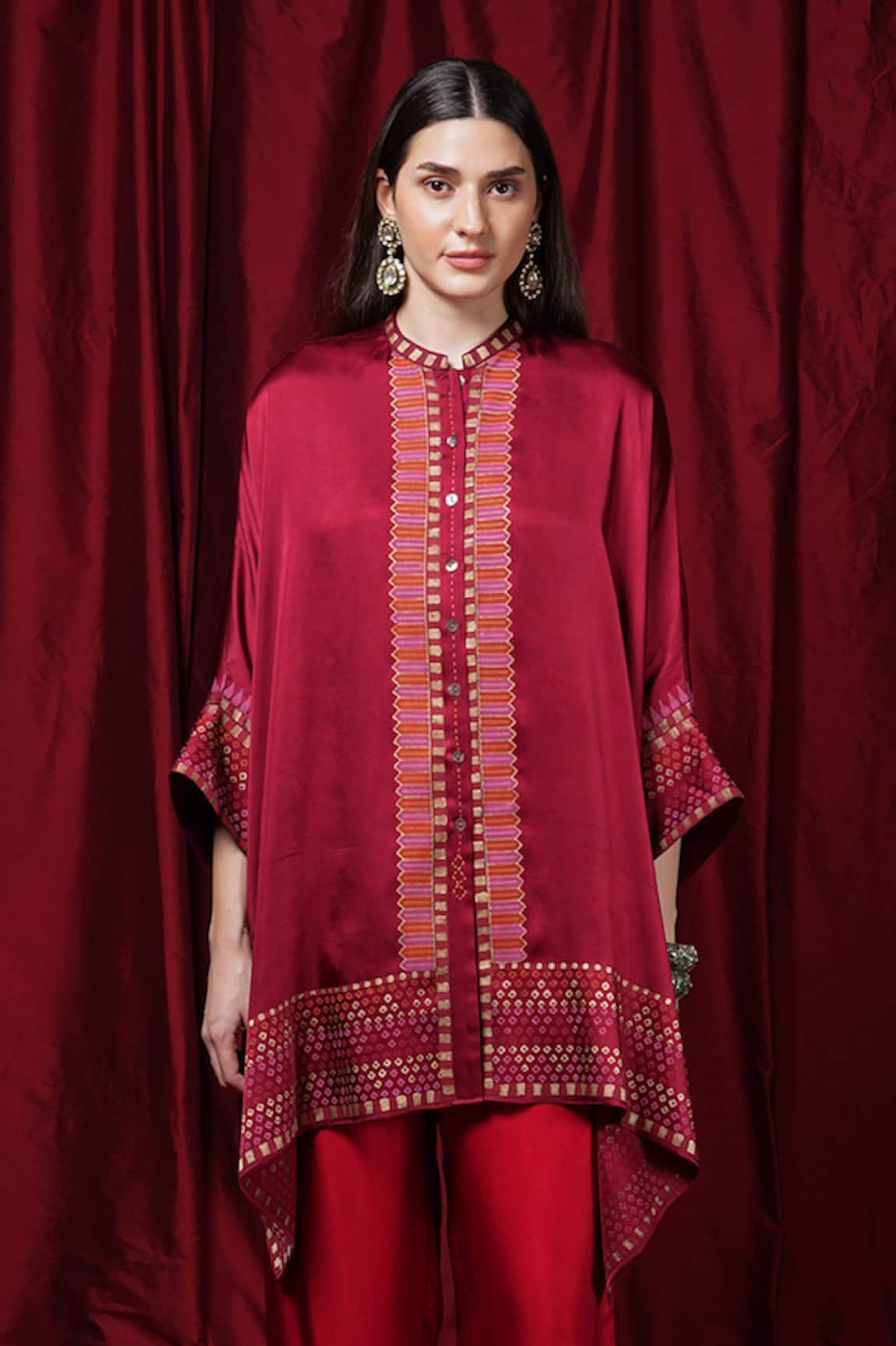 Krishna Mehta Block Print Kaftan 