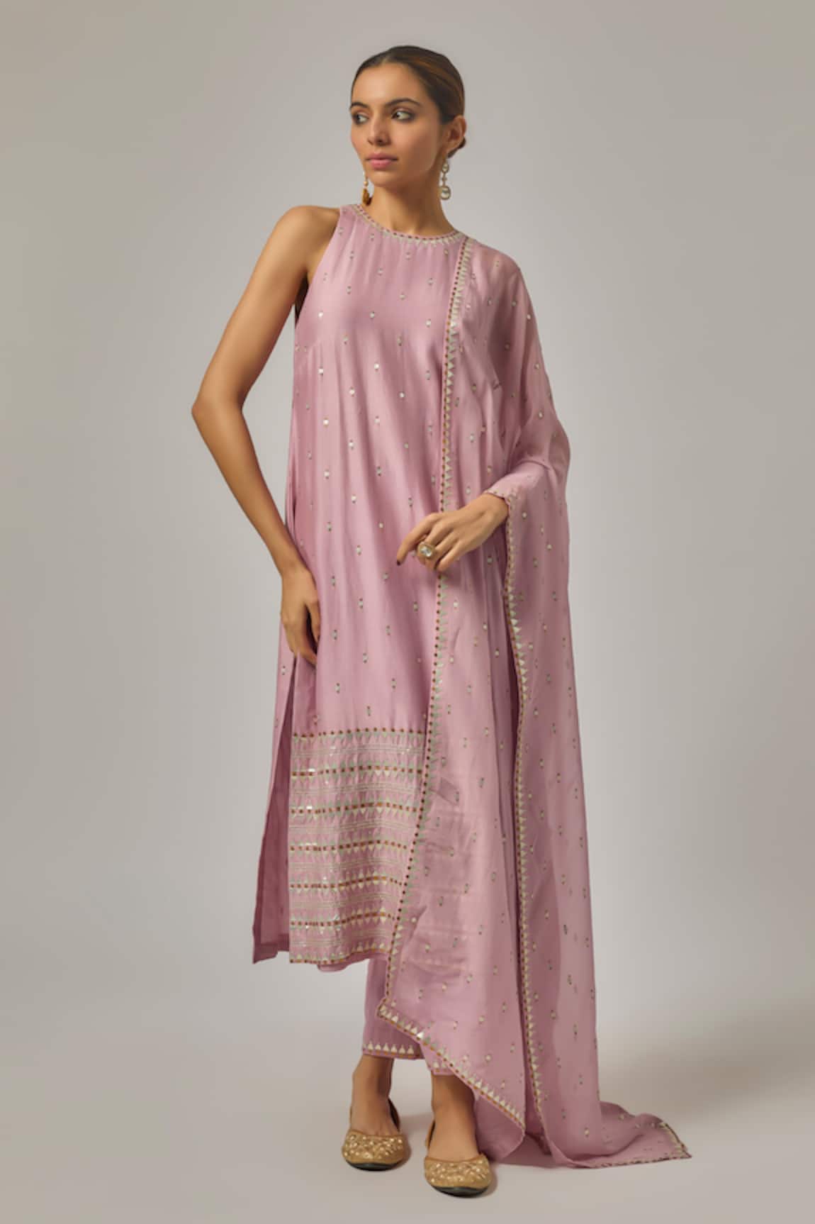 Priyal Prakash Hand Embroidered Kurta Set 