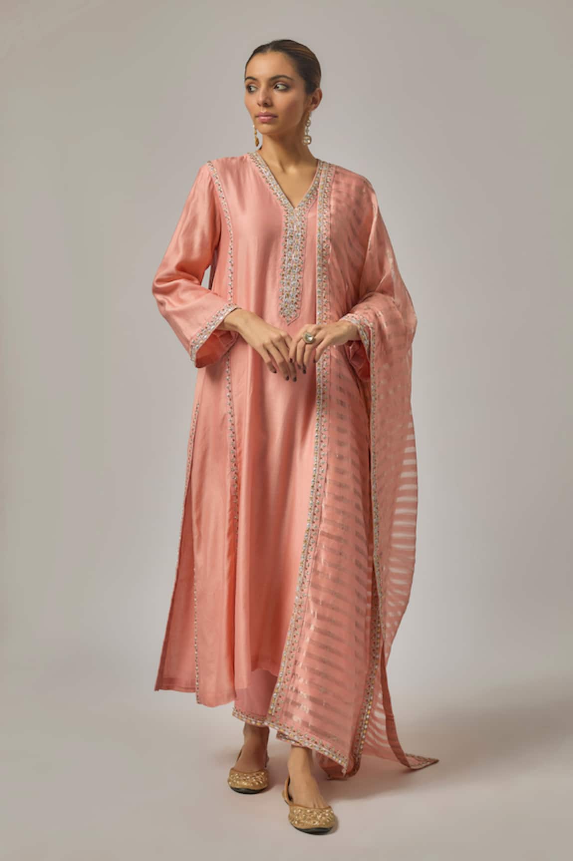 Priyal Prakash Embroidered Kurta Set 