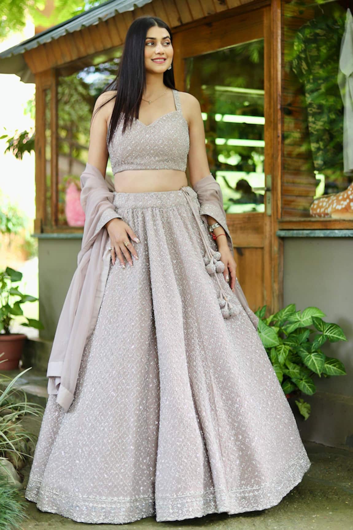 Amaltas Couture Embroidered Lehenga Set 