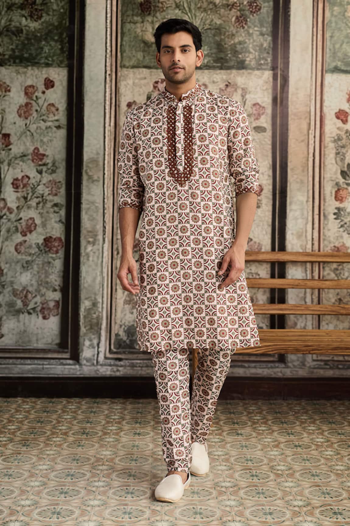 Diyarajvvir Printed Kurta With Pant 