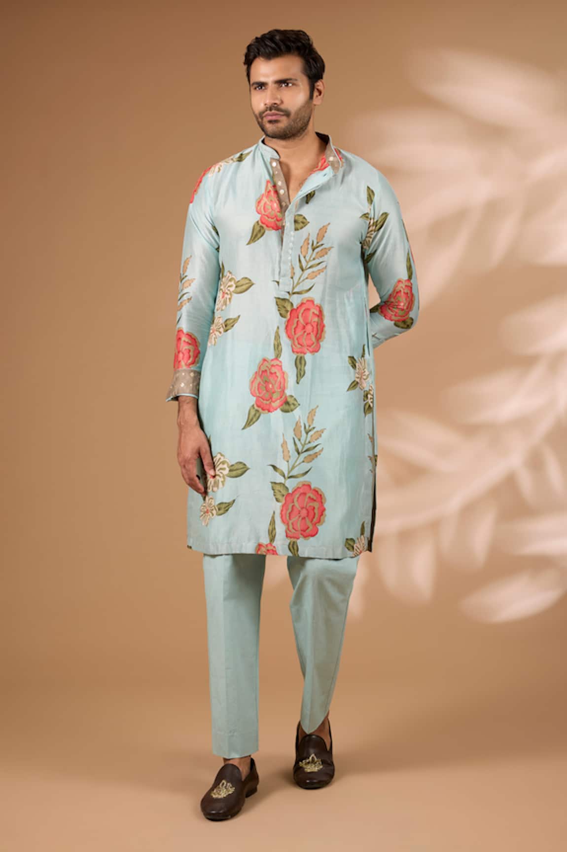 Rabani & Rakha Printed Kurta With Pant 