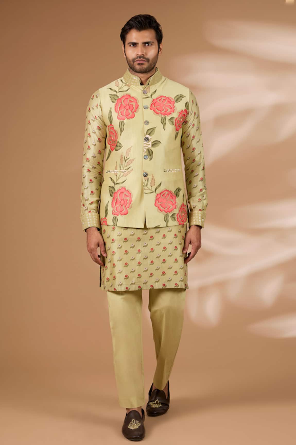 Rabani & Rakha Printed Bundi 