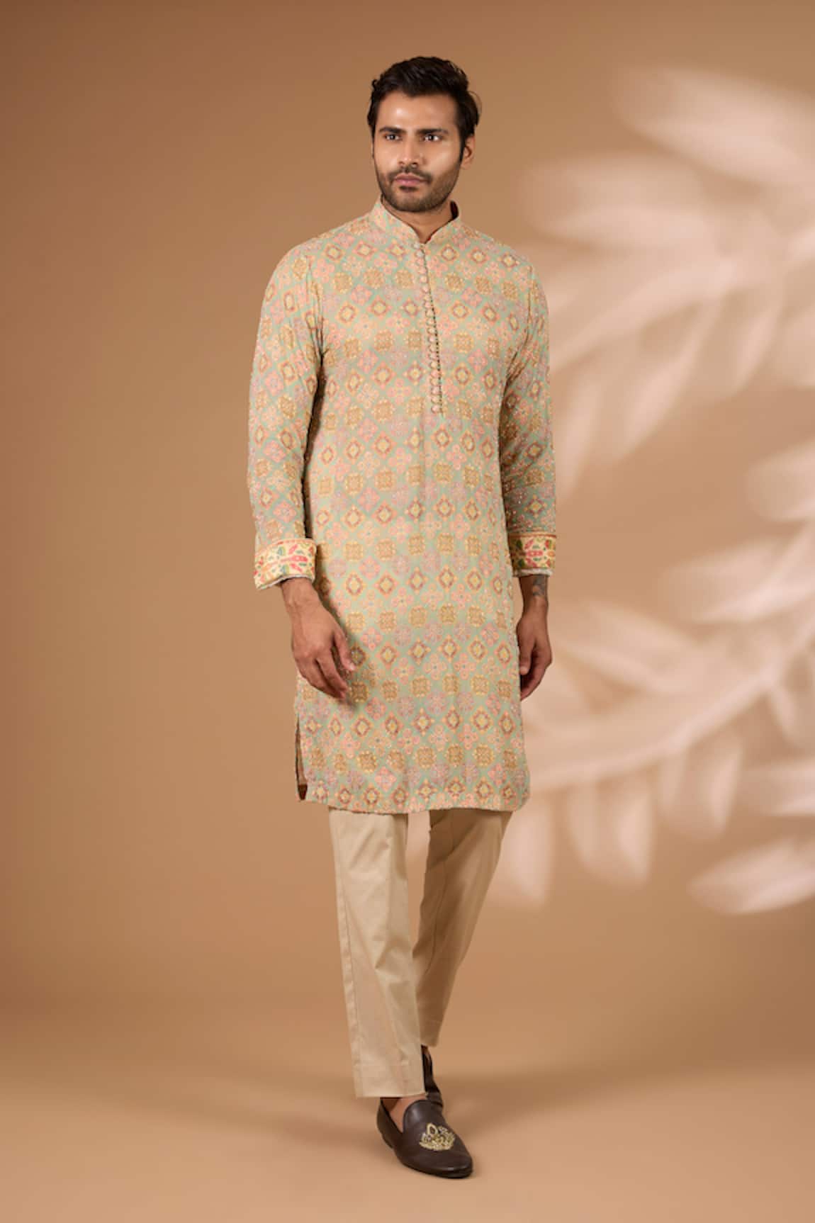 Rabani & Rakha Printed Kurta With Pant 