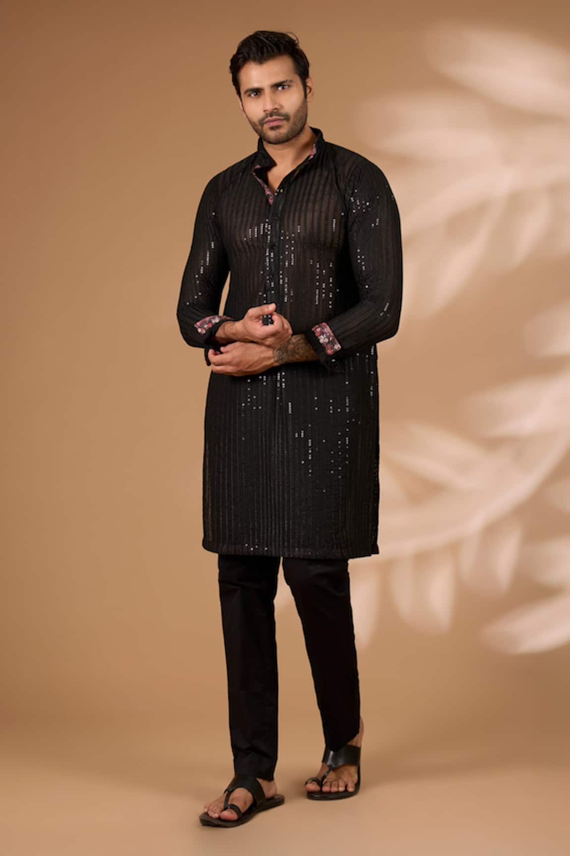 Rabani & Rakha Embellished Kurta With Pant 