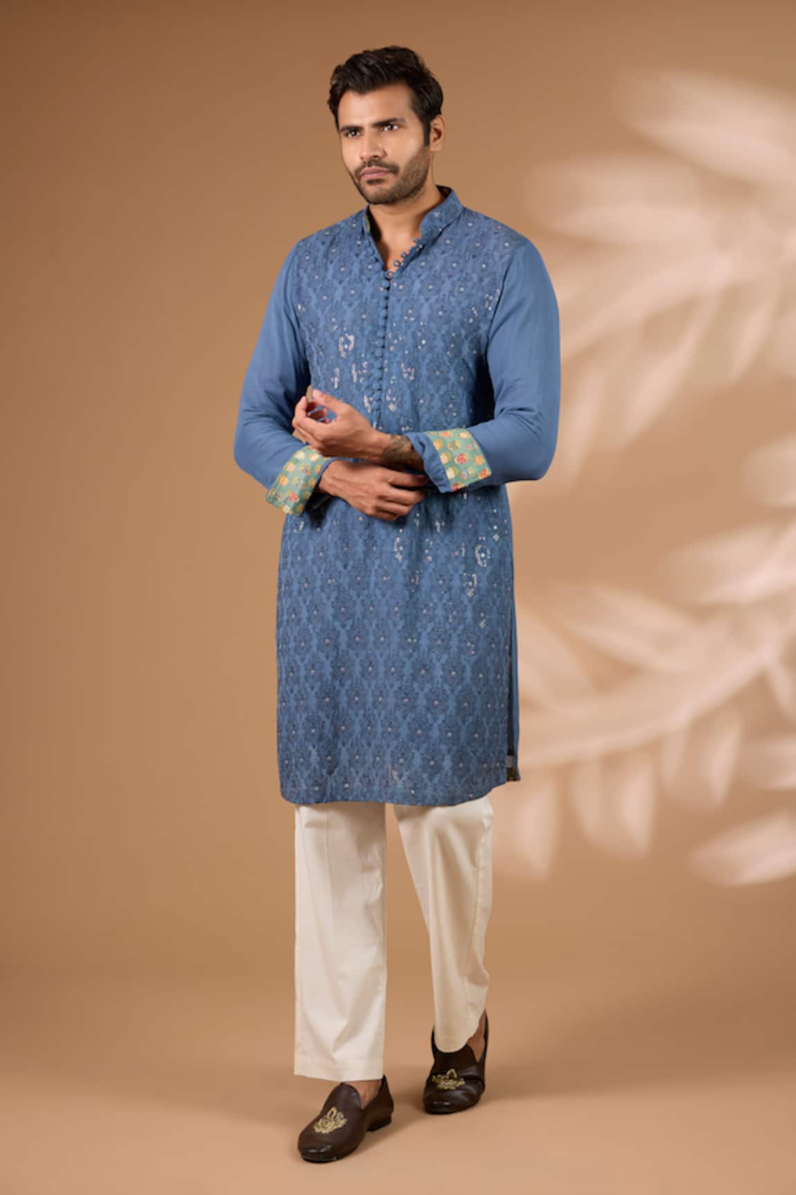 Rabani & Rakha Embroidered Kurta With Pant 