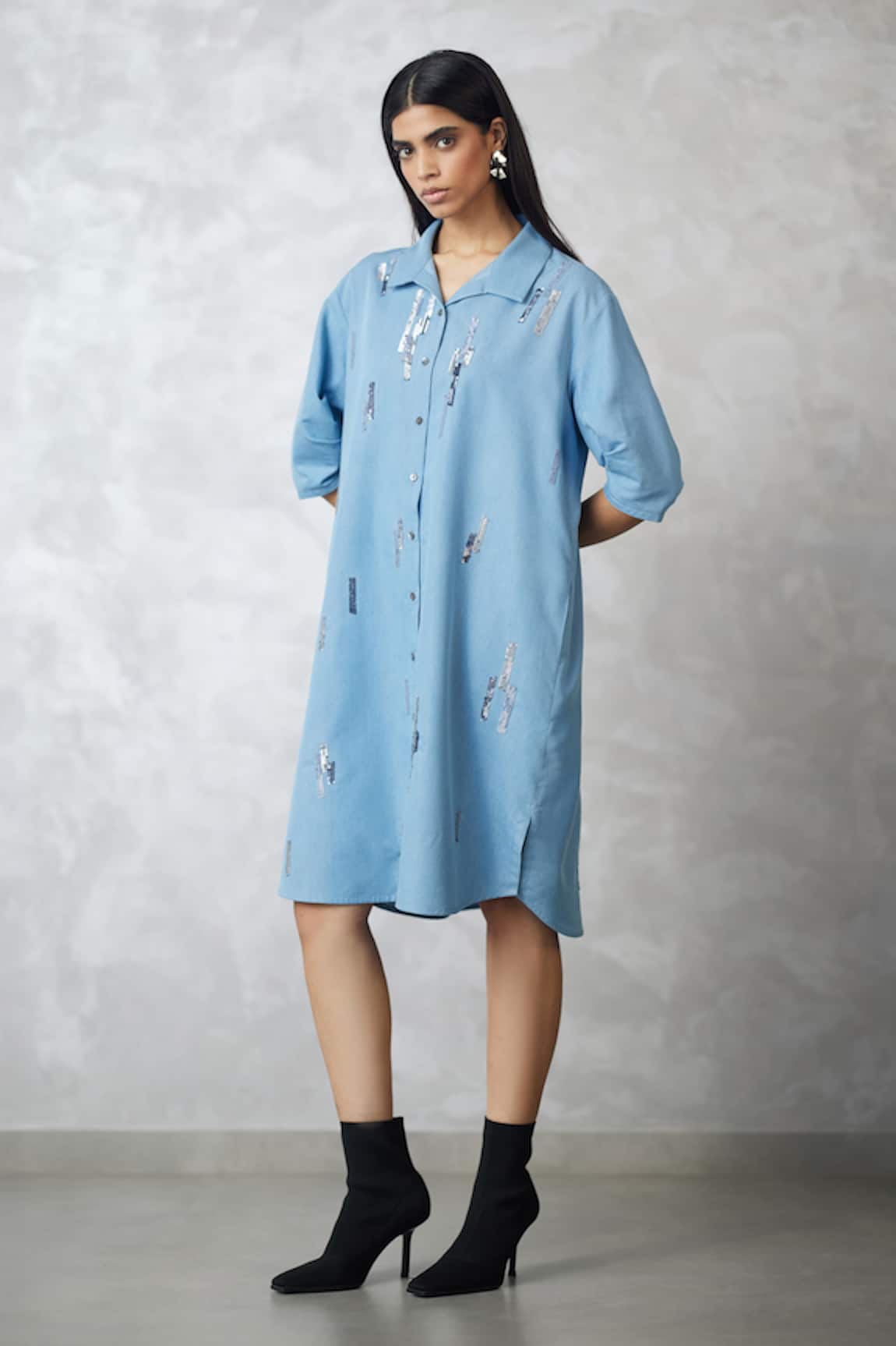 Nachiket Barve Skyline Bubble Dress 