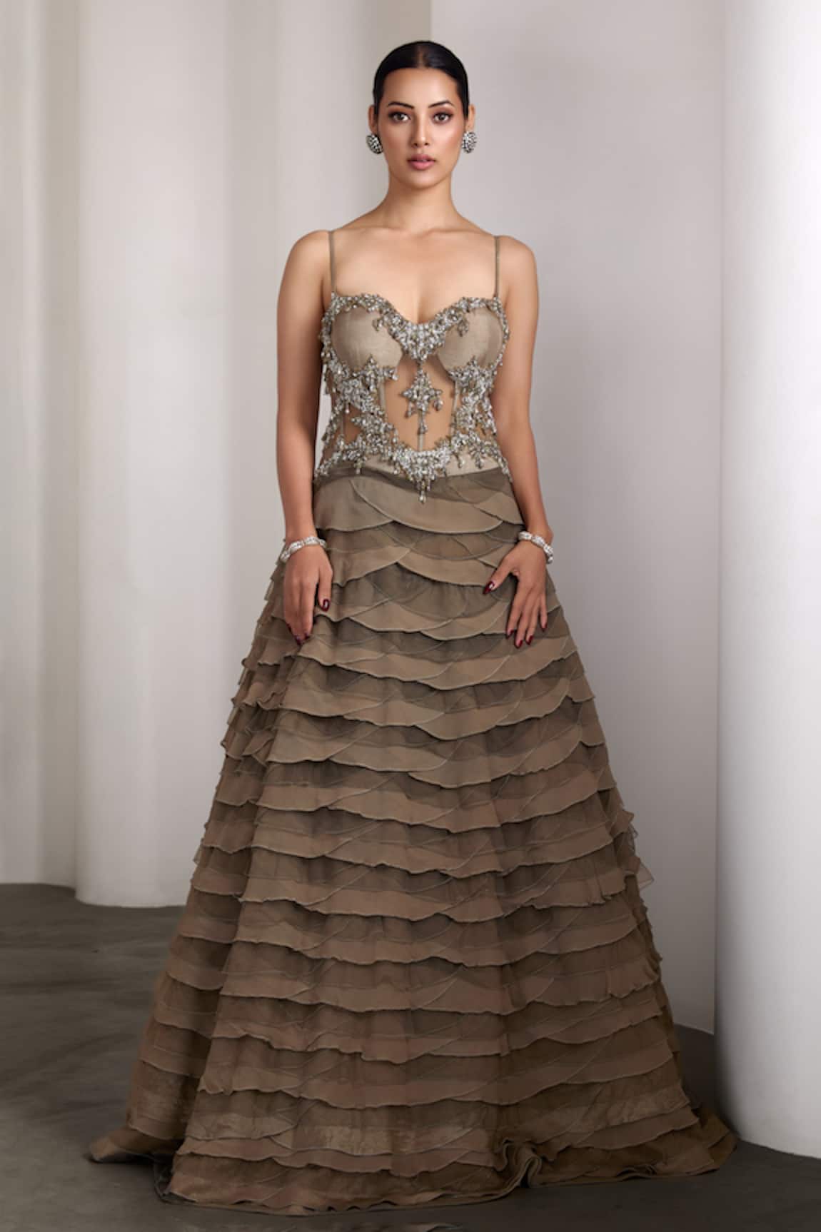 Rocky Star Corset Bodice Gown