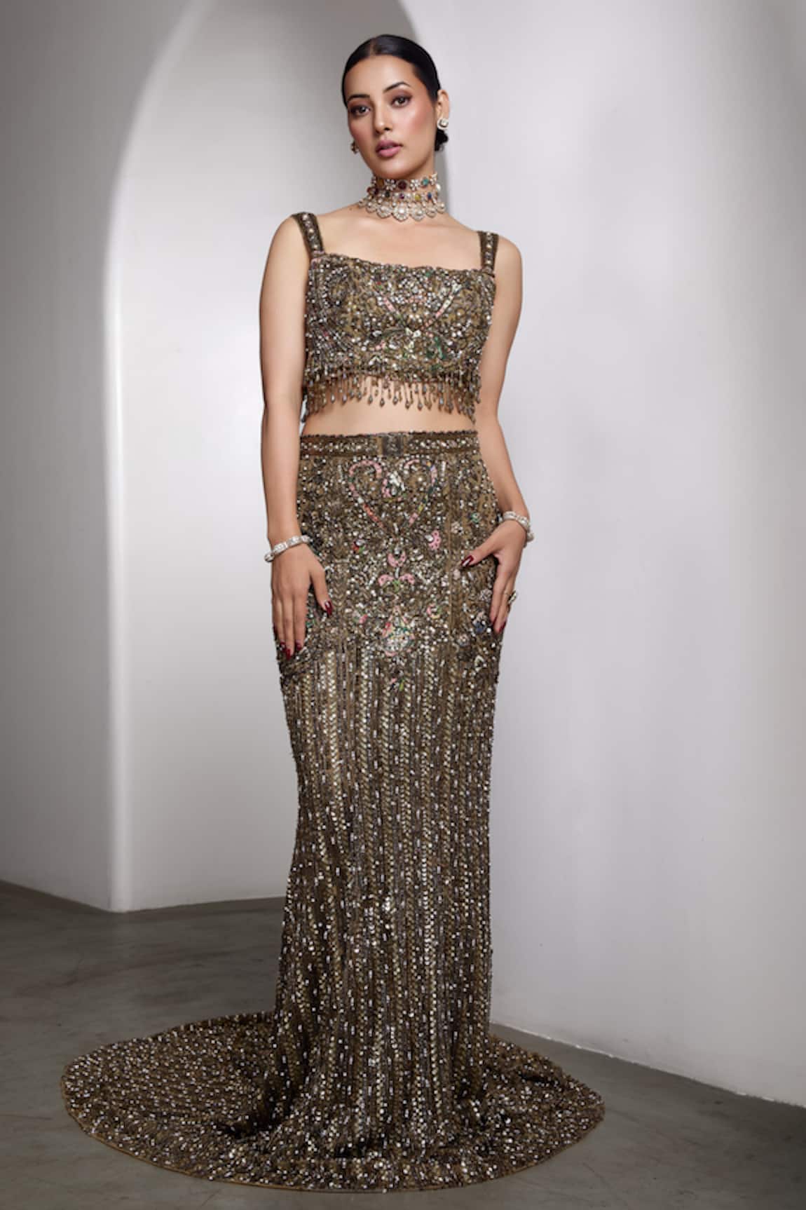 Rocky Star Embellished Lehenga Set