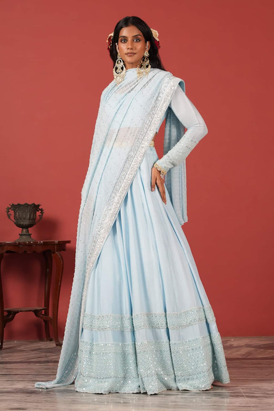 Suruchi Parakh Embroidered Lehenga Set 