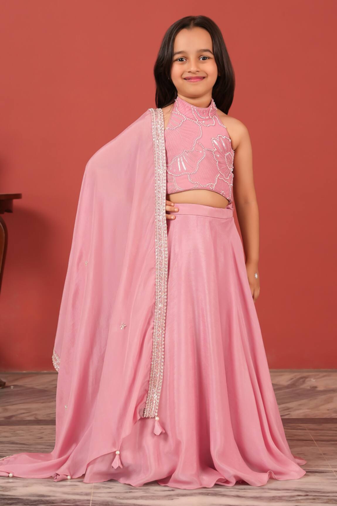 Suruchi Parakh Sequin Work Lehenga Set 