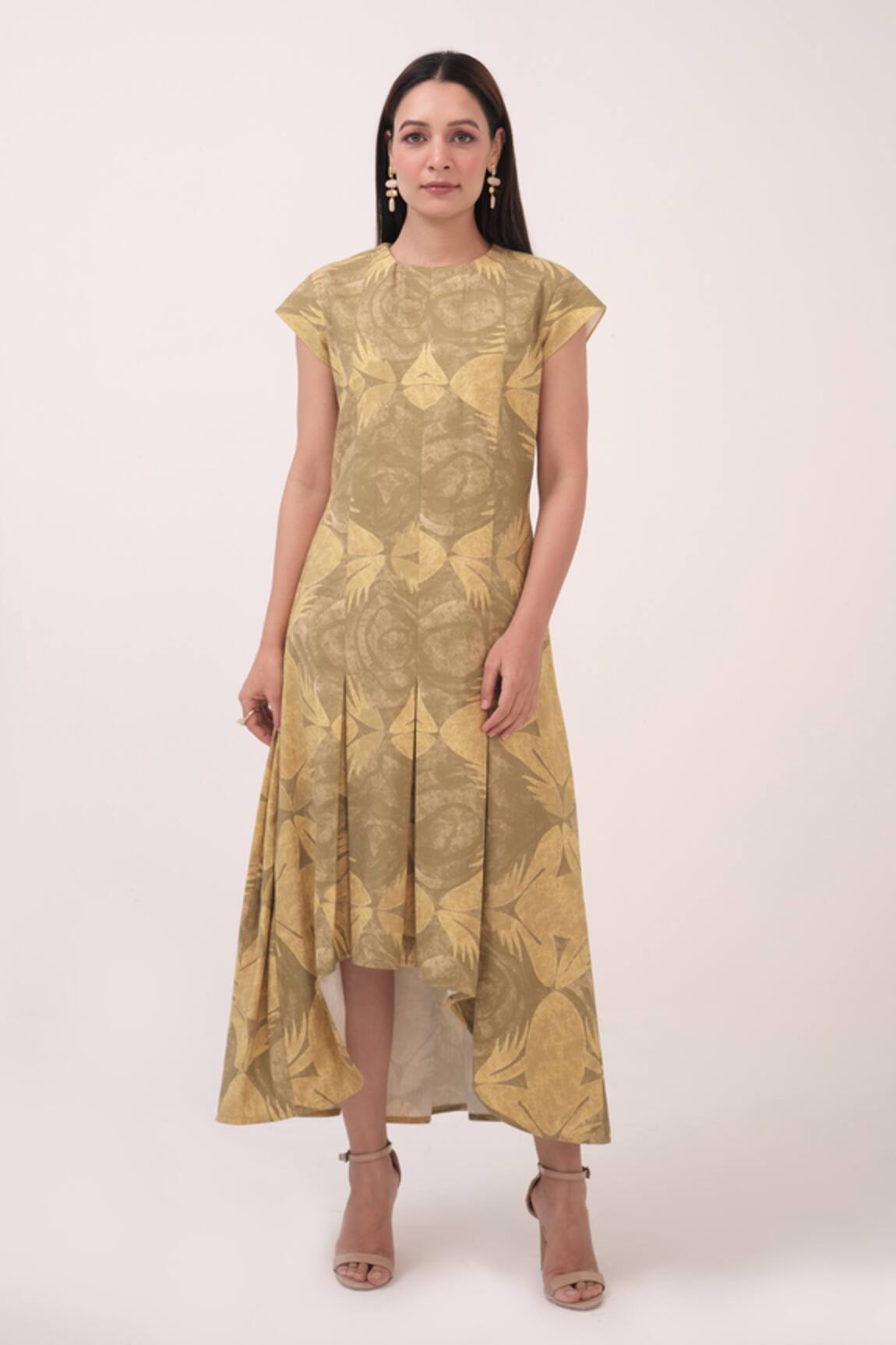 Ruchi Marodia Mendaka Mendaki Asymmetric Dress 