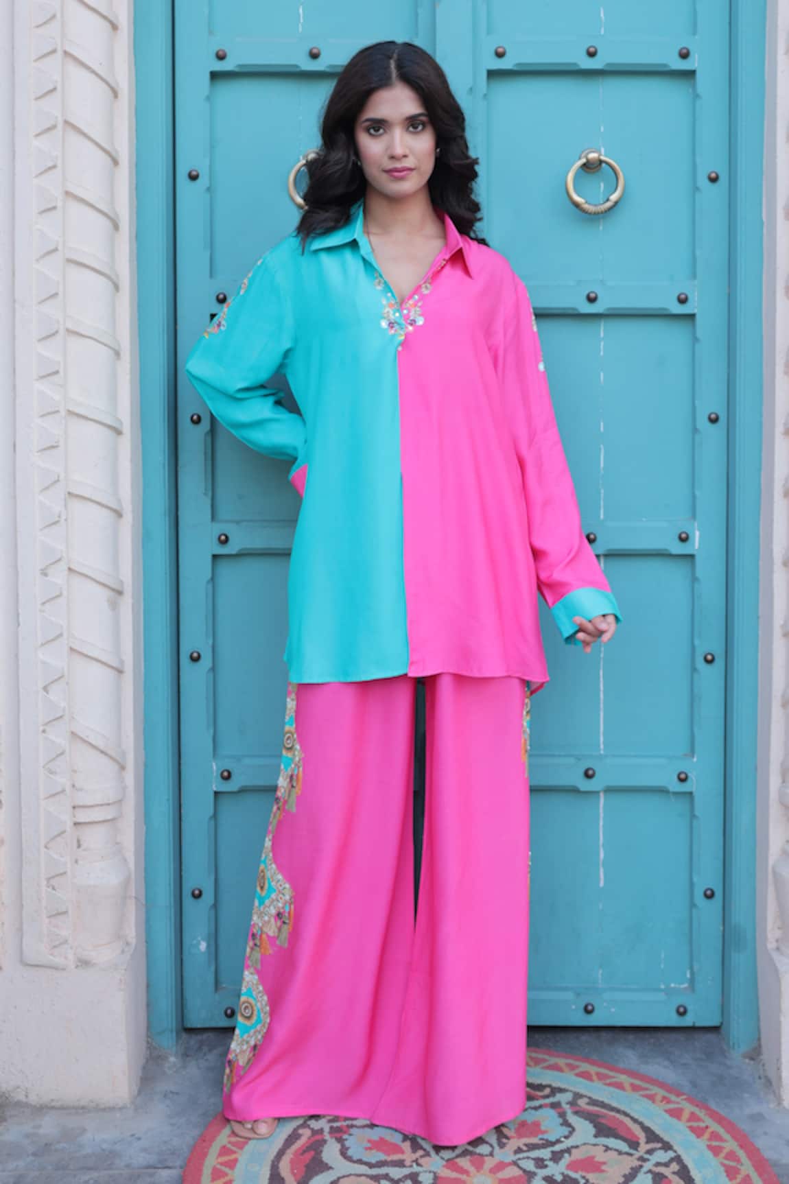 Surkh Syahi Banjara Co-ord Pant Set 