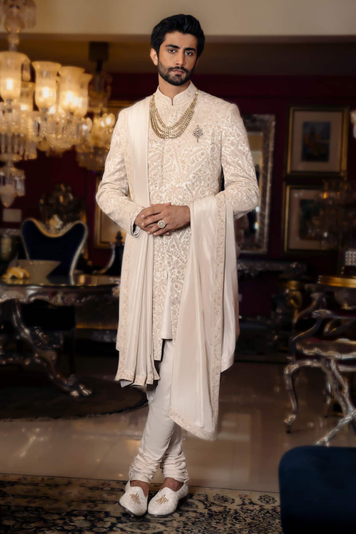 Dolly J Orvain Embroidered Sherwani Set 