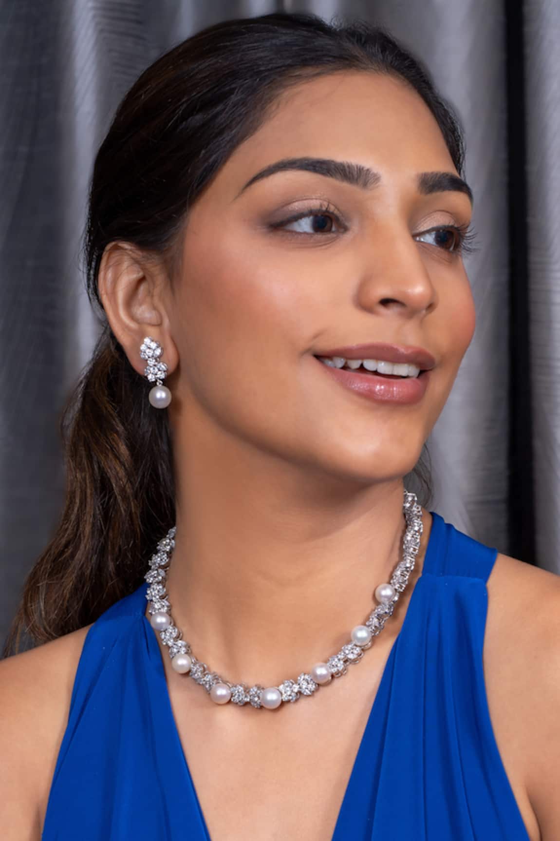 Ananta Jewels Floral Necklace Set