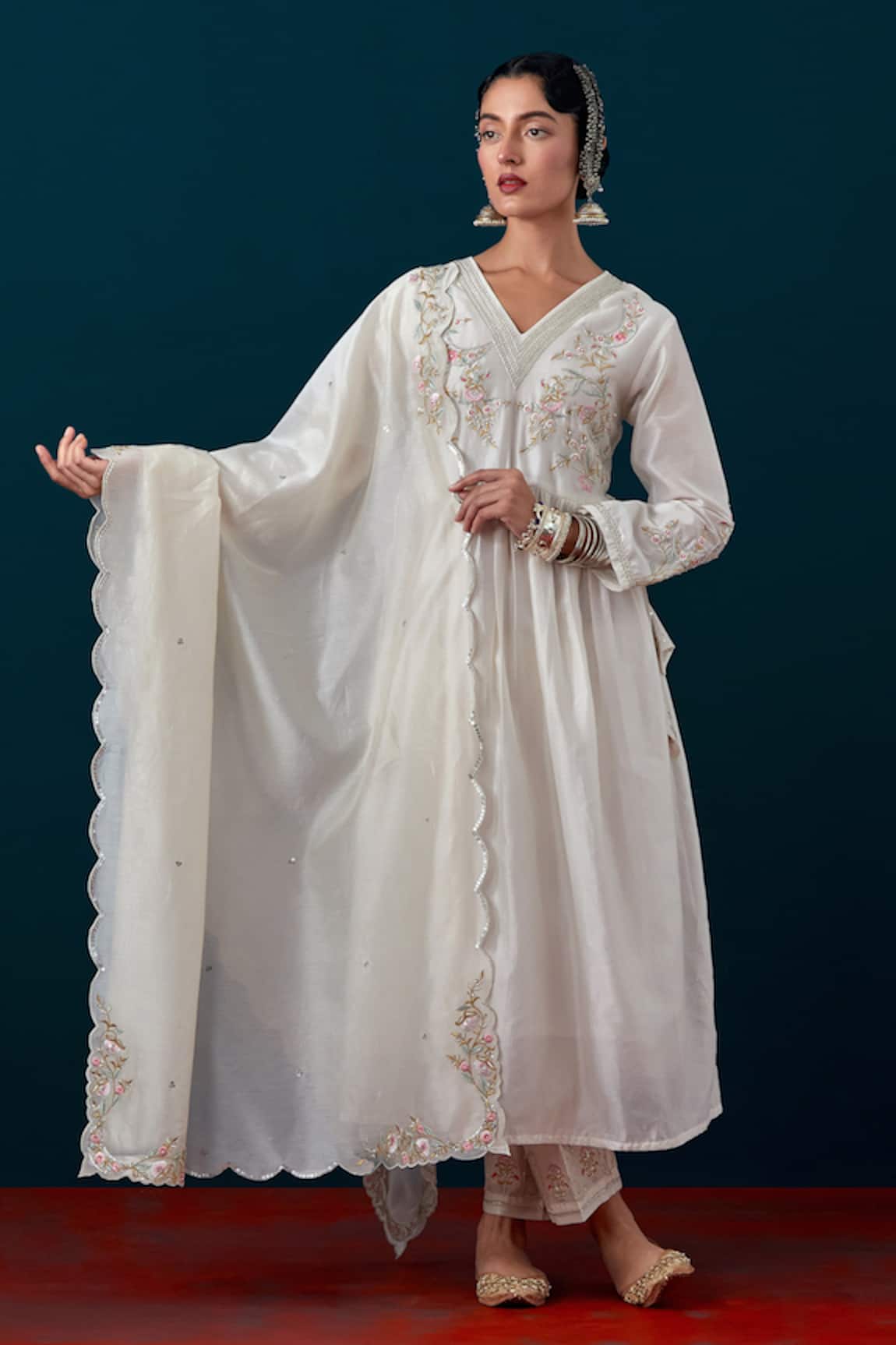 Anantaa By Roohi Silk Chanderi Dupatta 