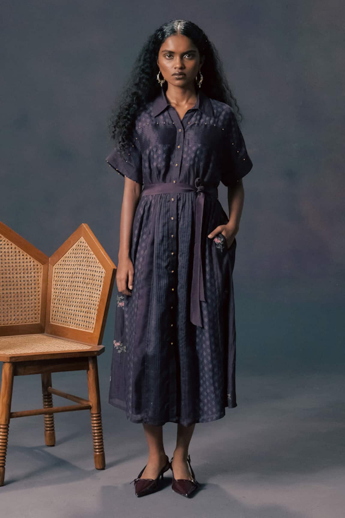 Arcvsh By Pallavi Singh Lavender Lace Dress  