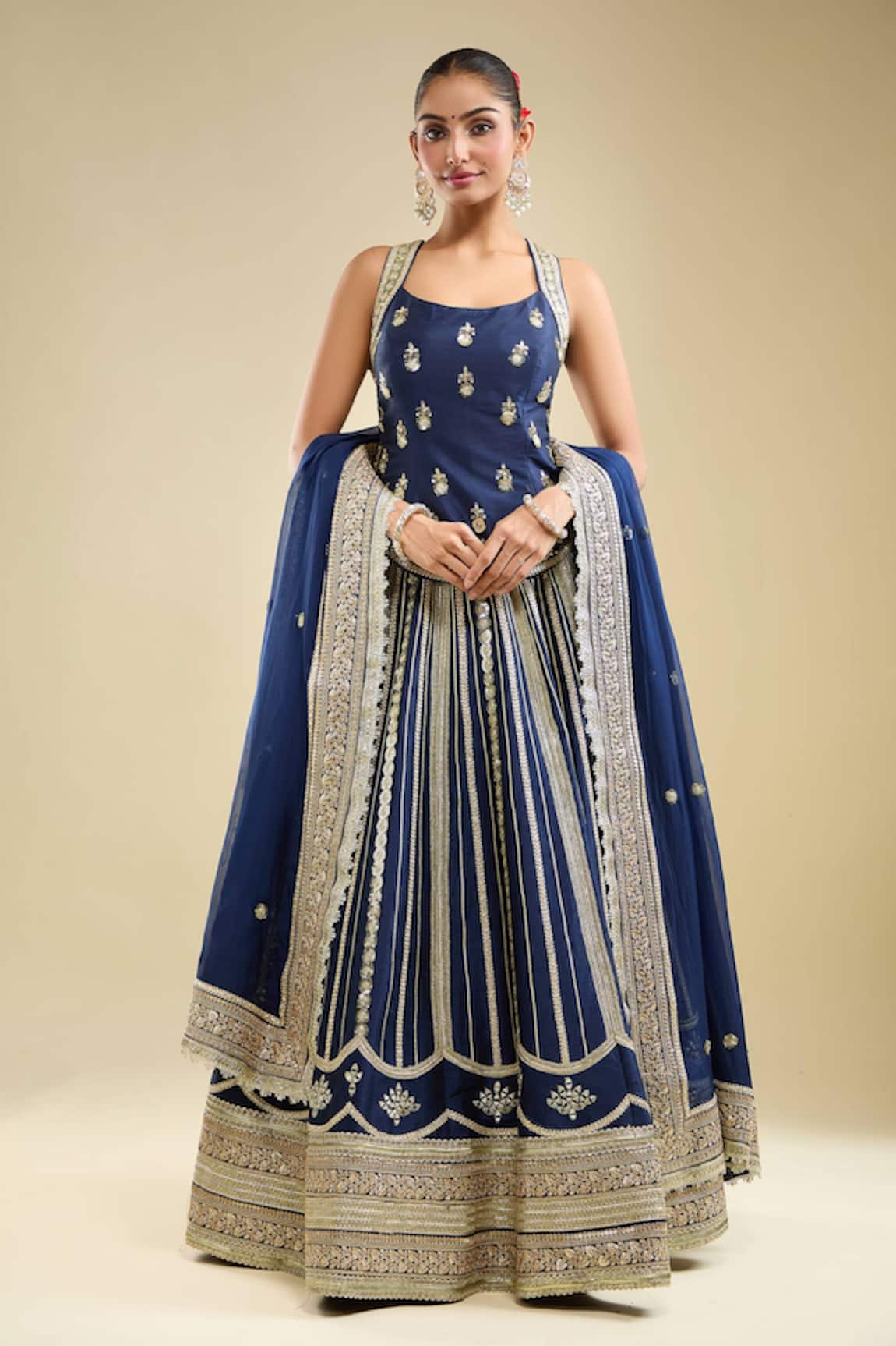 Samyukta Singhania Embroidered Lehenga Set 