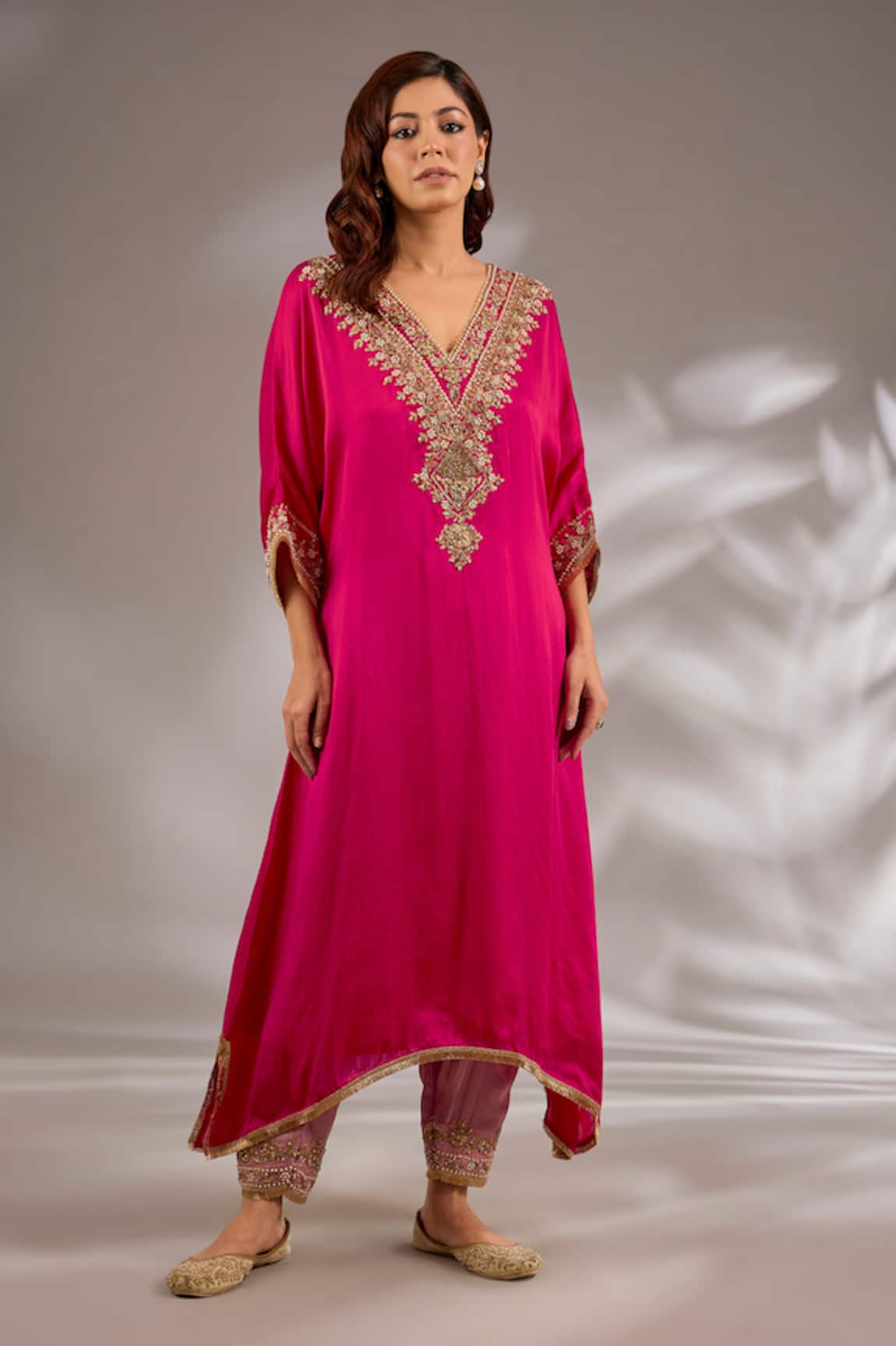 Studio A Dori Embroidered A-Line Kurta Set 