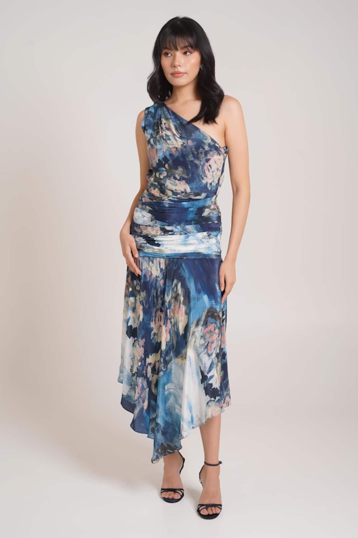 Advait Nuri One Shoulder Dress 