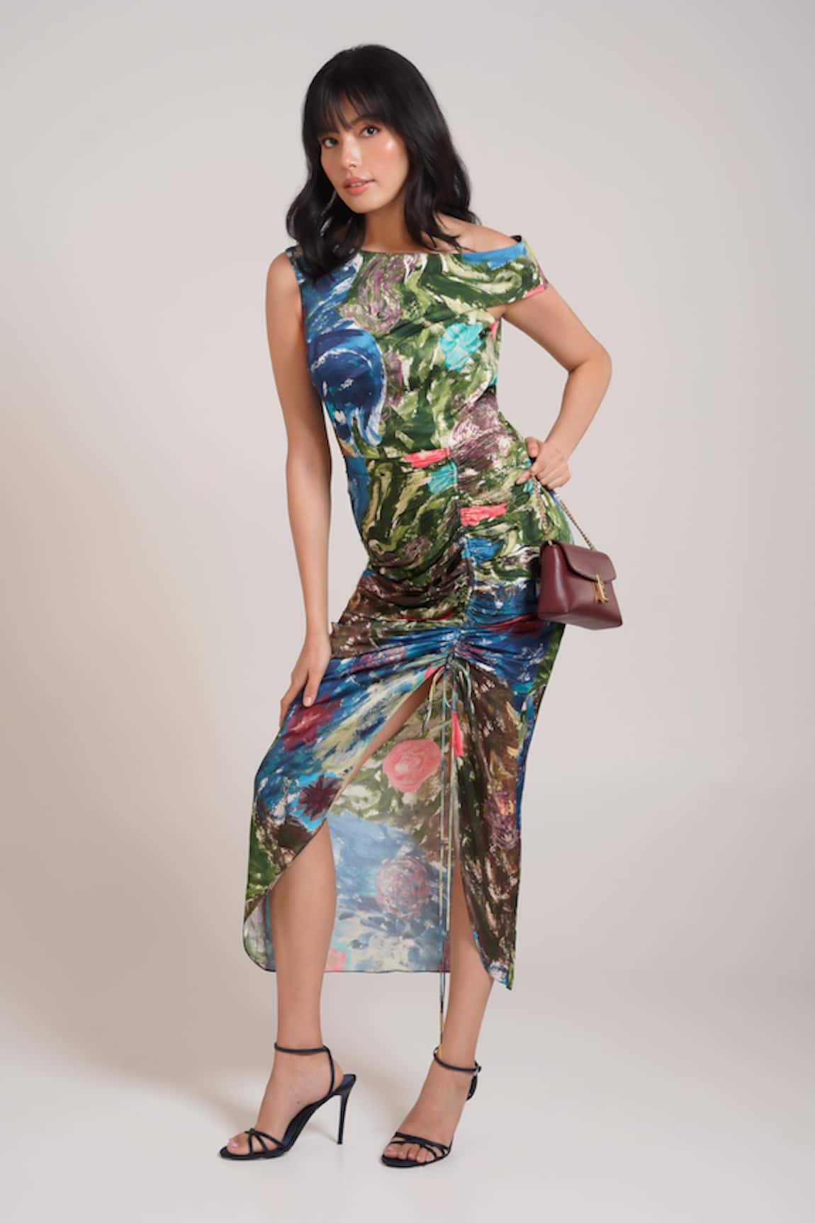 Advait Gaia Ruched Dress 