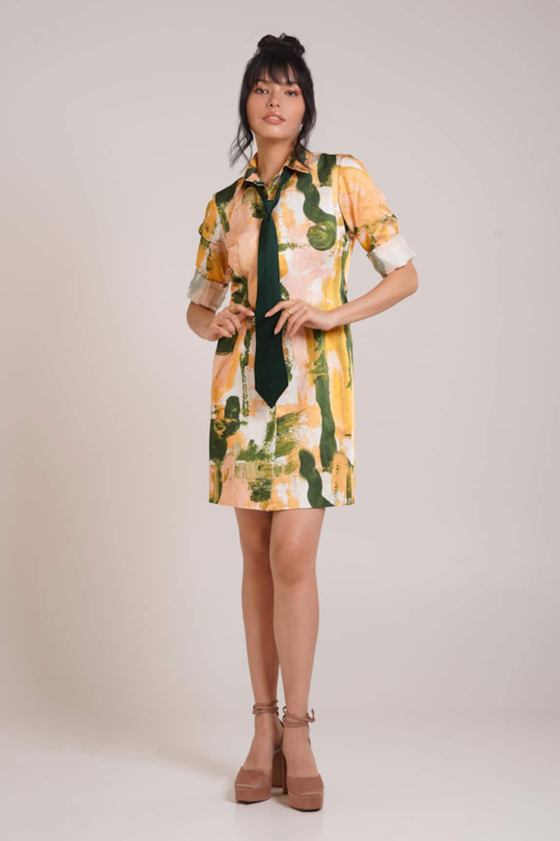 Advait Ceri Printed Blazer Dress 