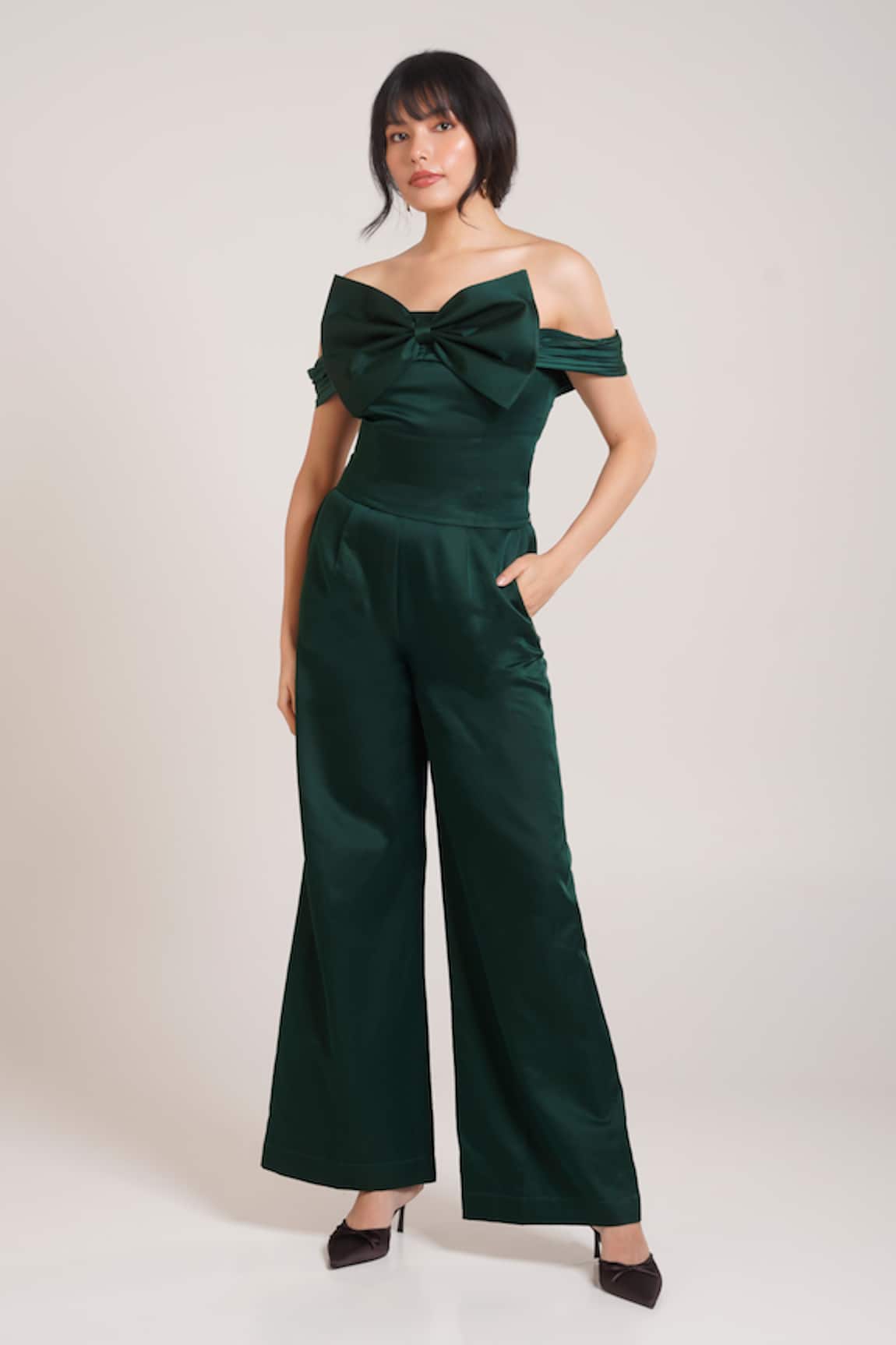 Advait Koru Bow Top & Trouser Set 