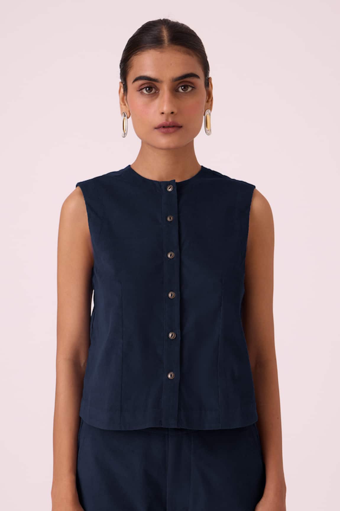 The Summer House Wotton Needlecord Linen Shirt 