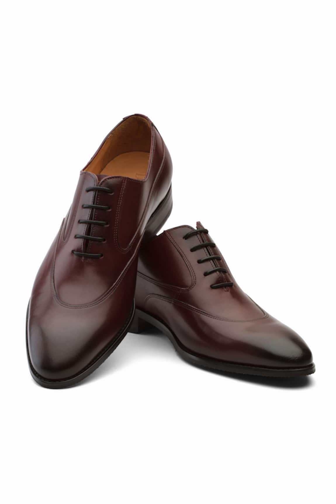 3dm Lifestyle Swan Neck Leather Oxford Shoes 
