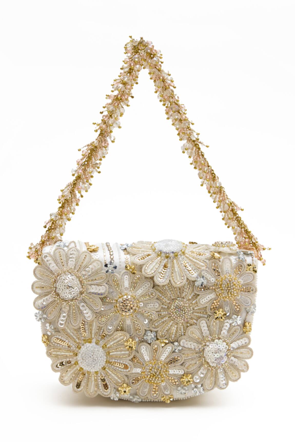 Doux Amour Fiona Embroidered Clutch 