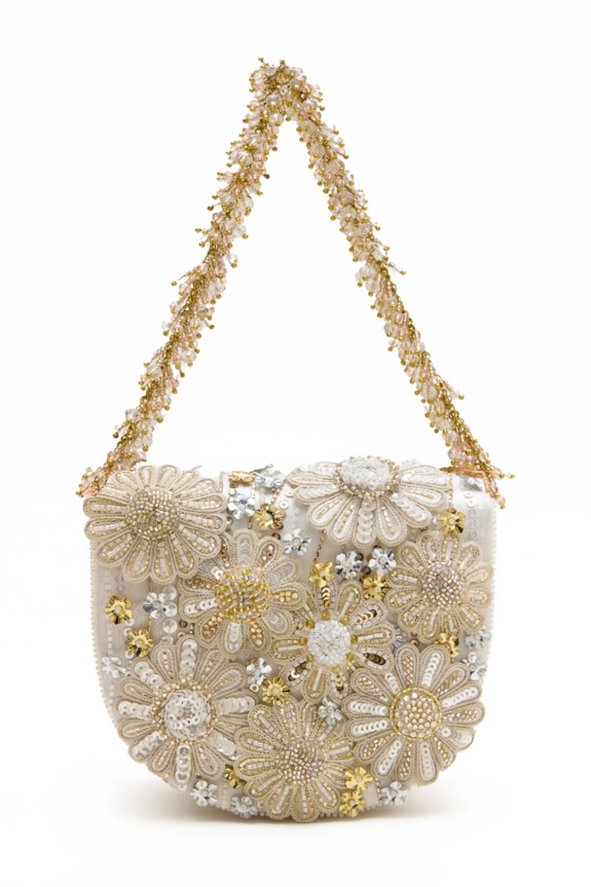 Doux Amour Fiona Embroidered Clutch 