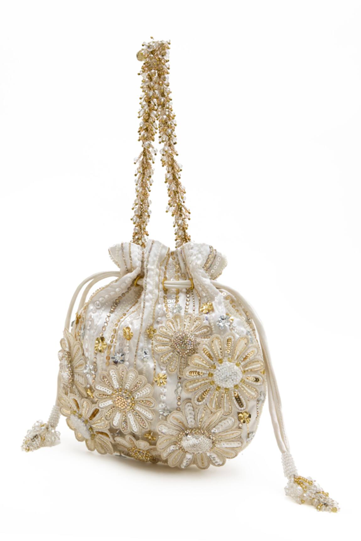 Doux Amour Emma Embroidered Potli Bag 