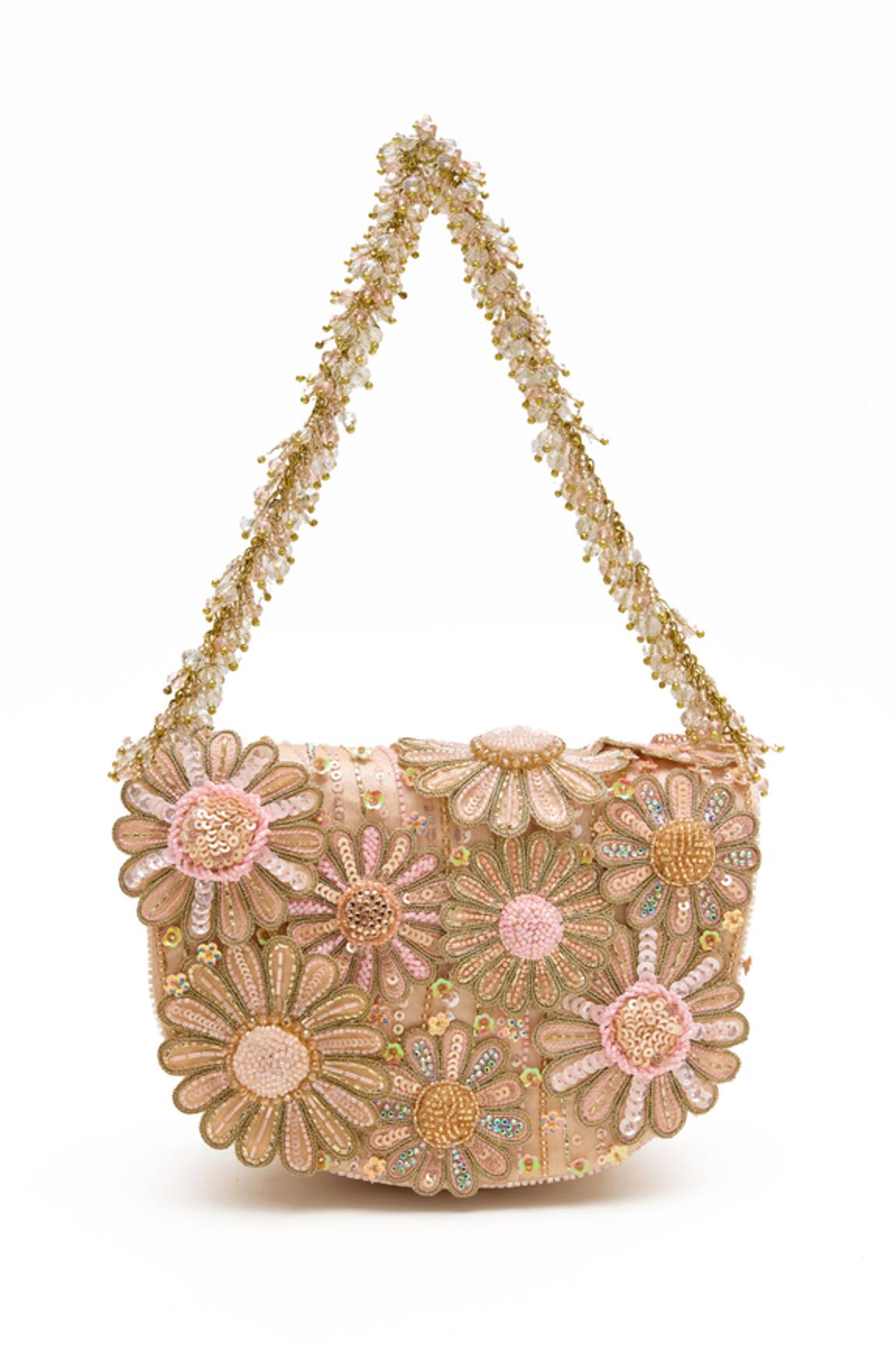 Doux Amour Fiona Embroidered Clutch 