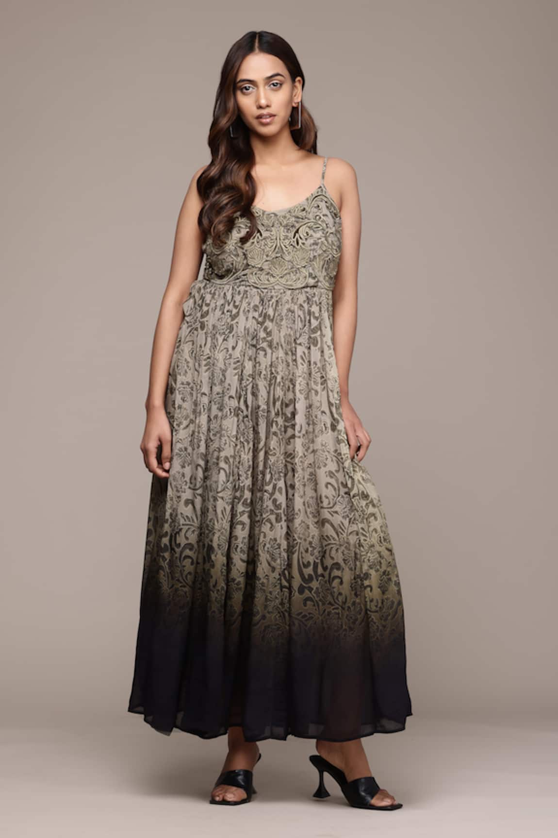 Ritu Kumar Jalaj Floral Print Dress 