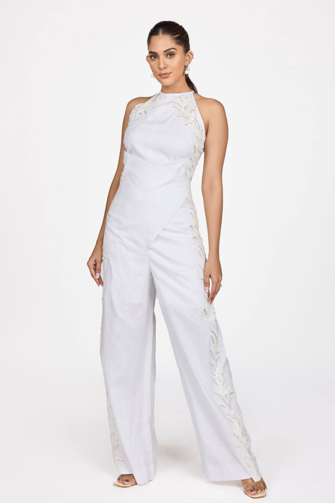 Dev And Viv Floral Patterm Jumpsuit 