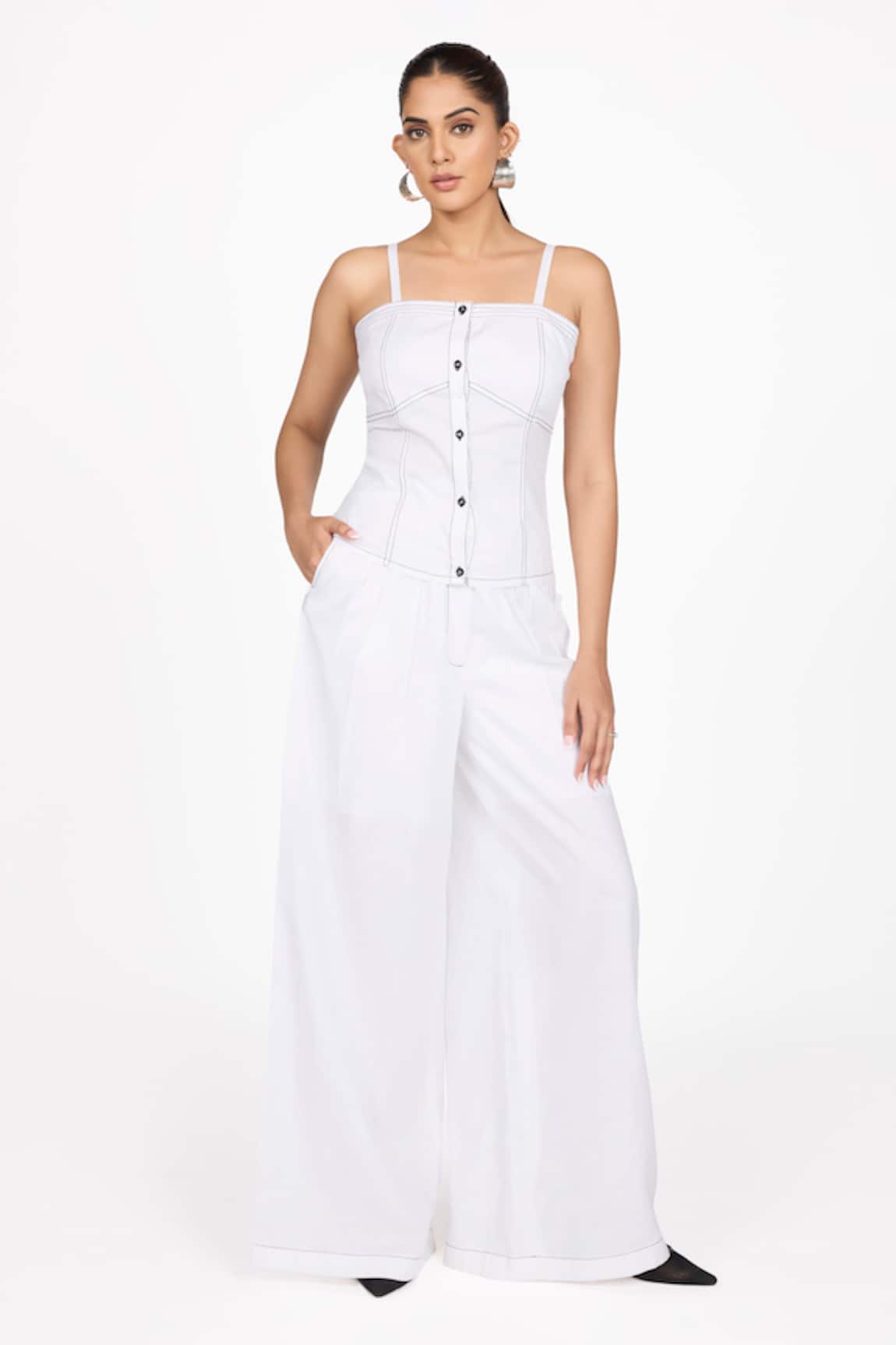 Dev And Viv Plain Corset Bustier 