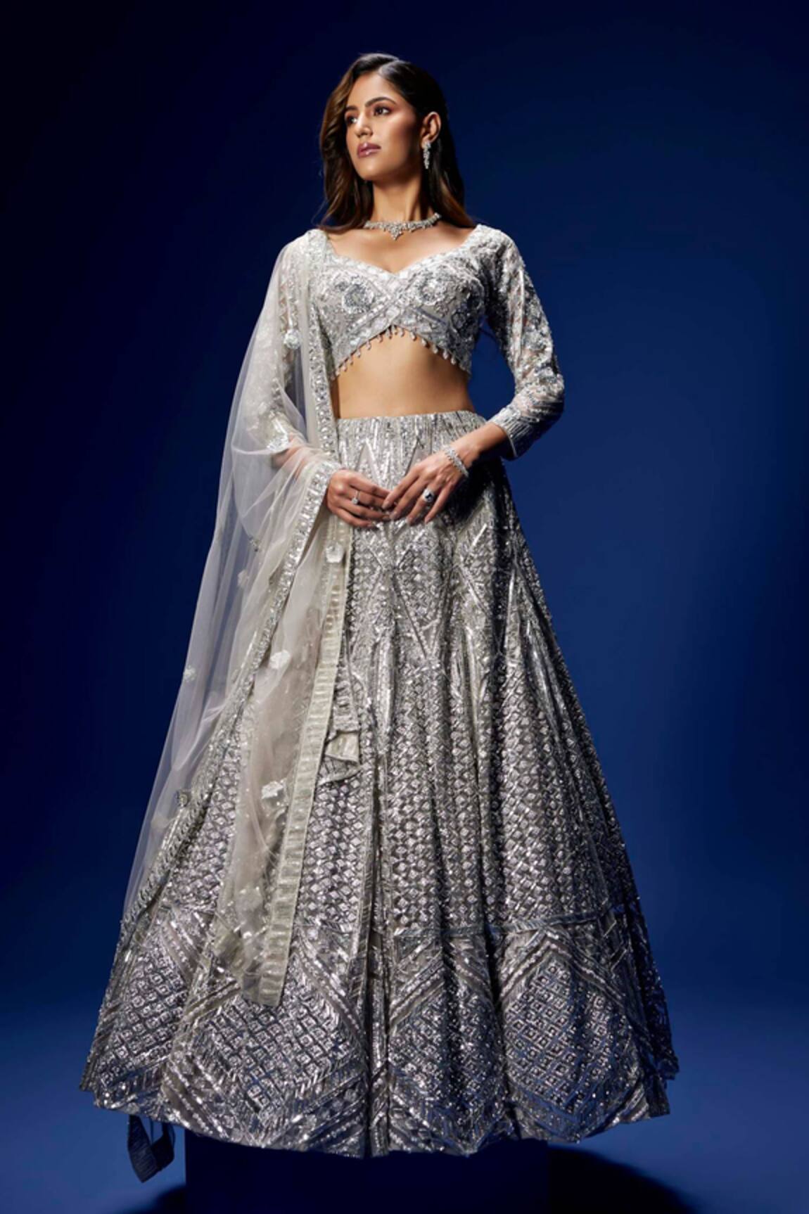 Opus Atelier Zephyr Embroidered Lehenga Set