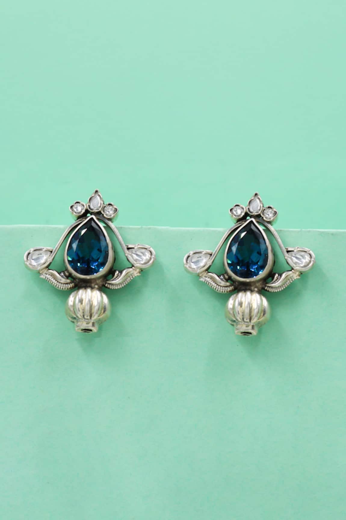Sangeeta Boochra Sterling Elegance Earrings 