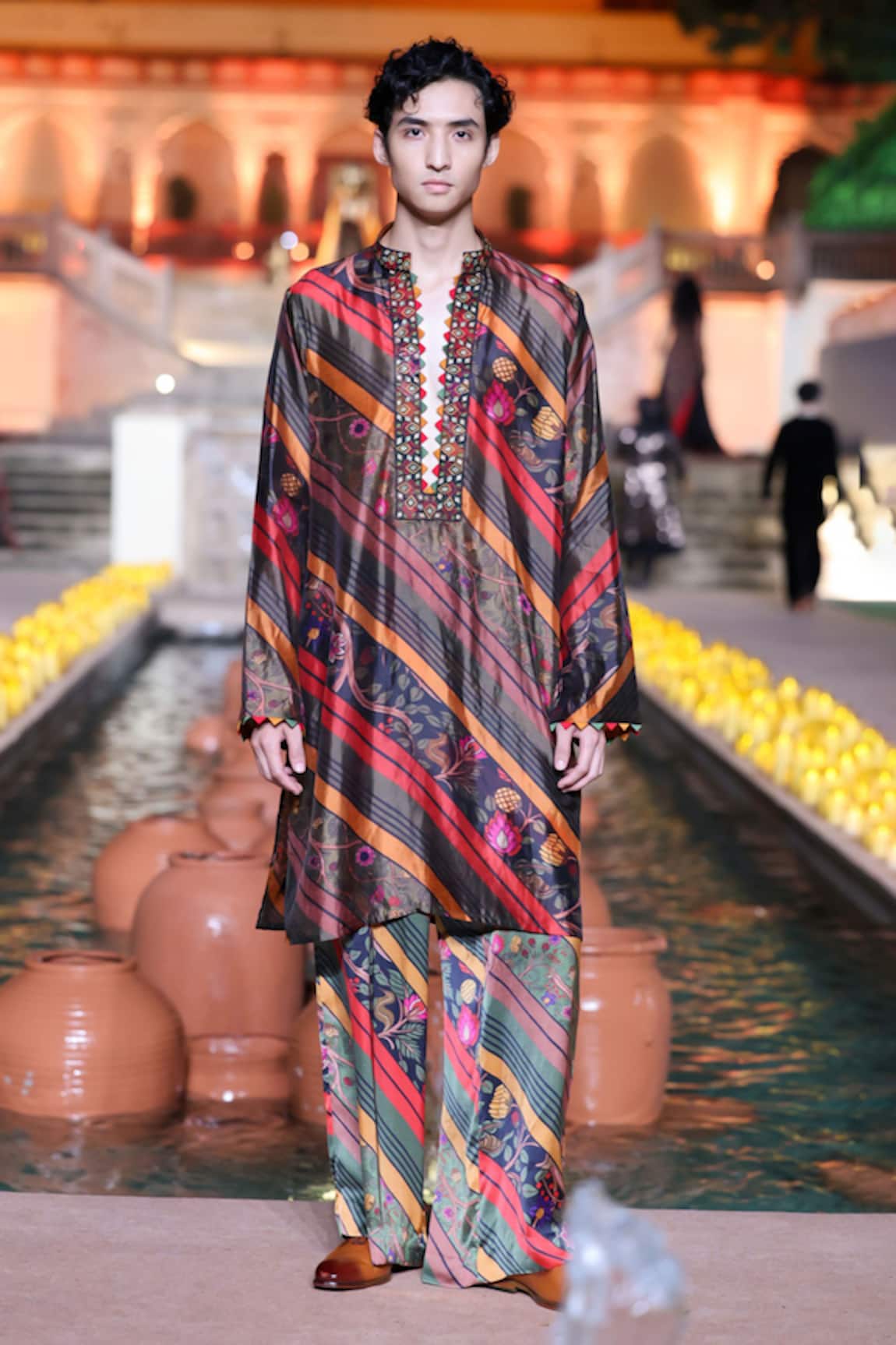 Punit Balana Resham Work Kurta With Pant 